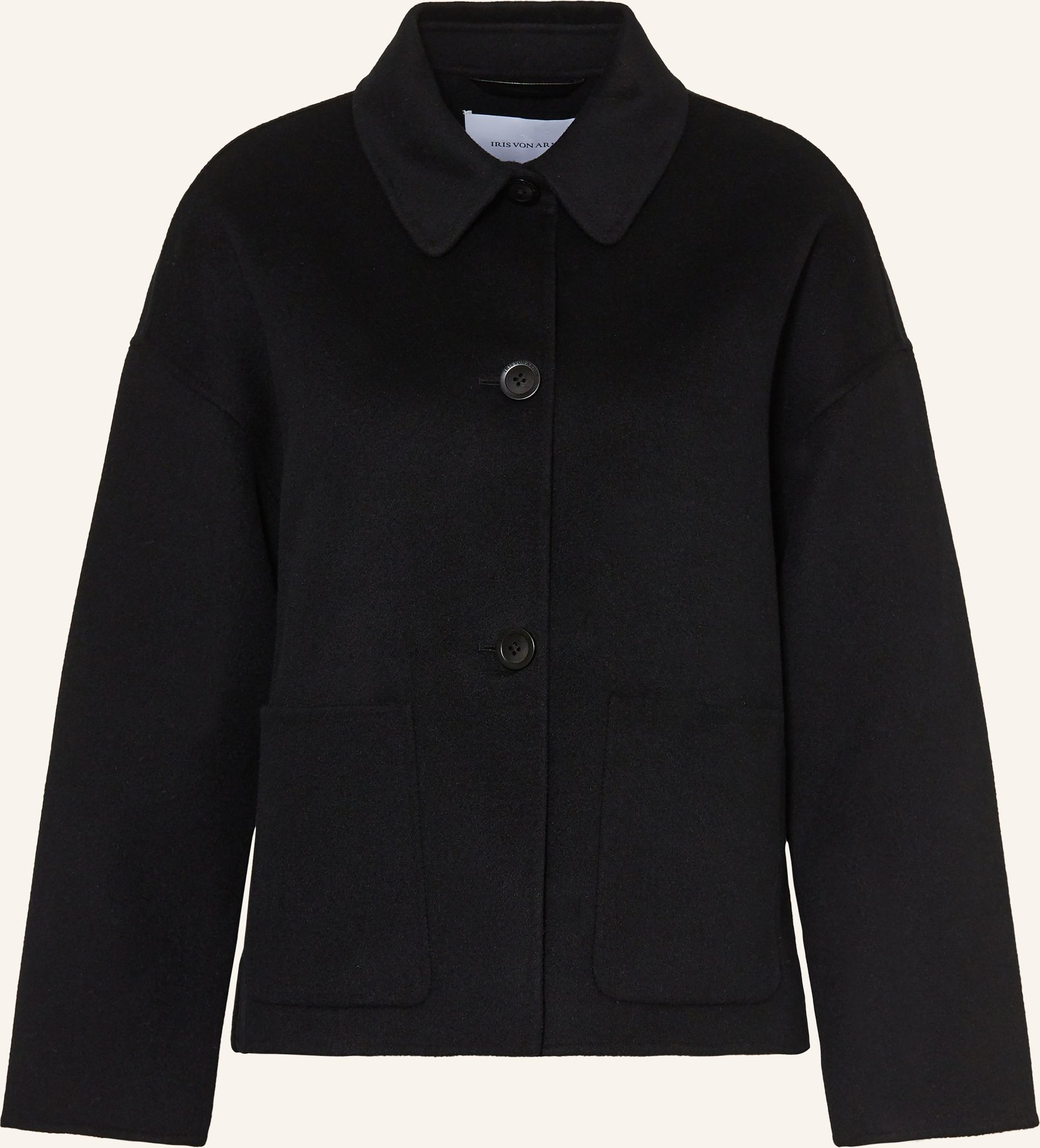 Iris Von Arnim Jacke Davia Mit Cashmere schwarz