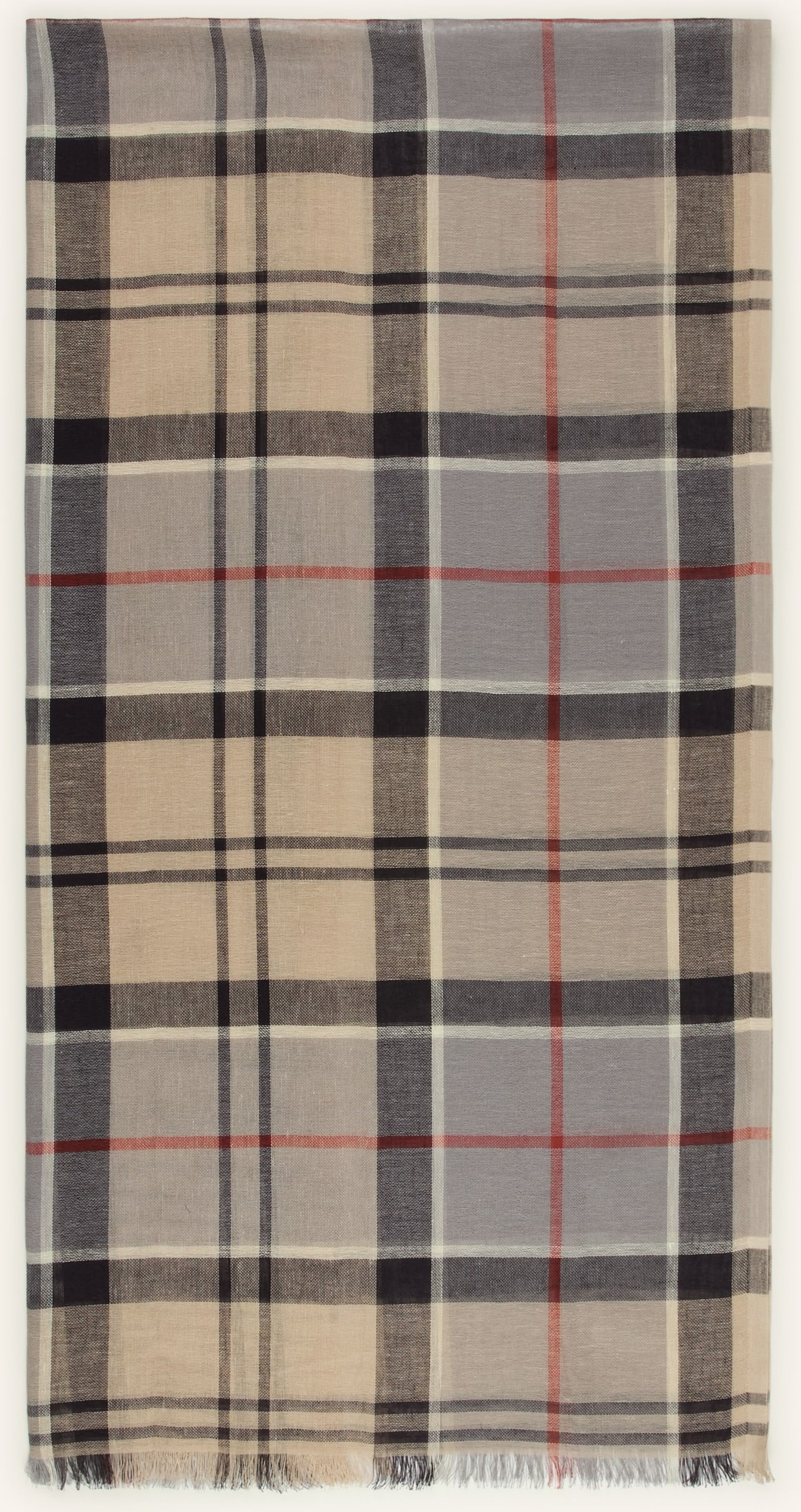 Barbour Schal Welton grau