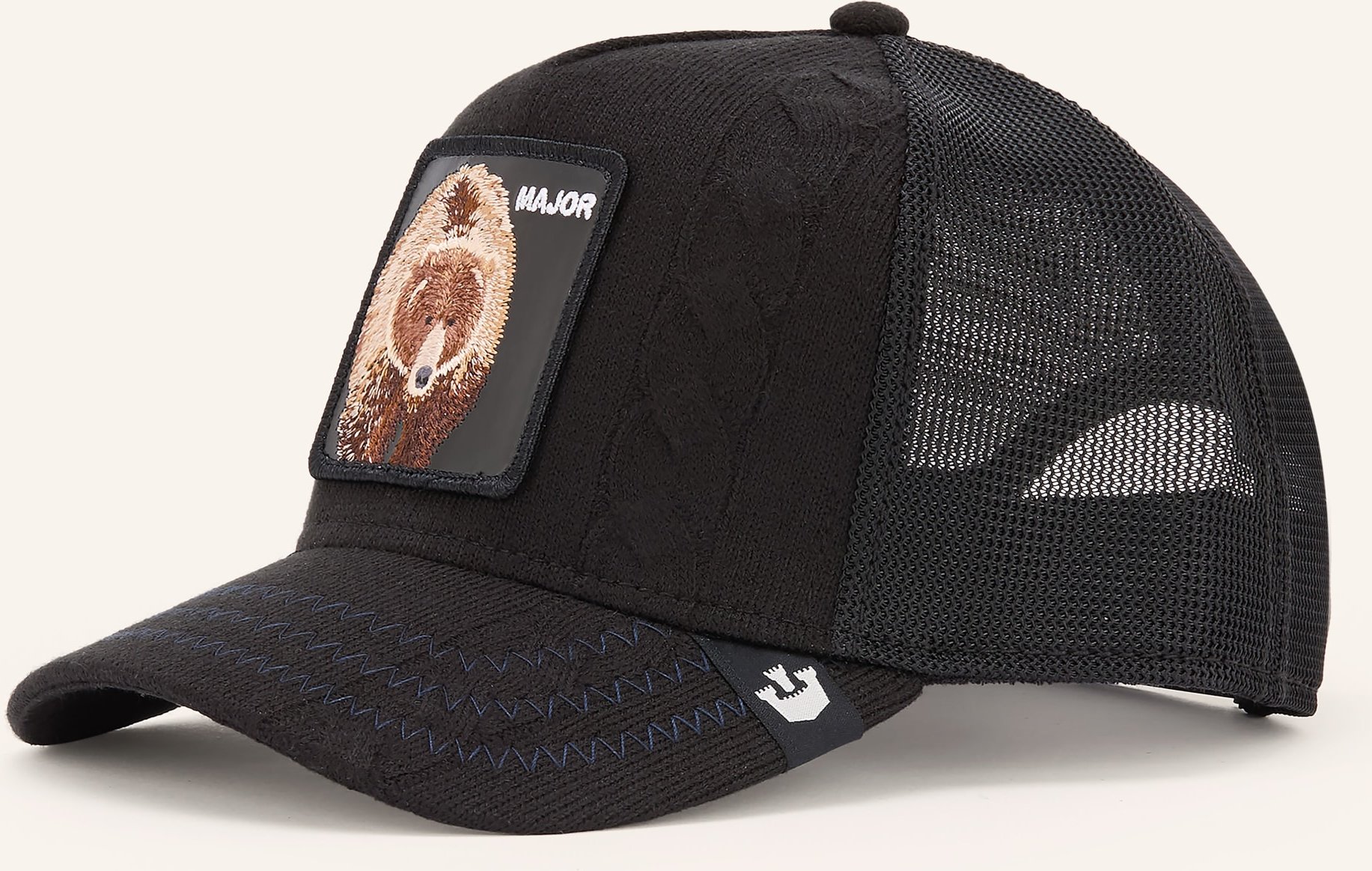 Goorin Bros. Cap Ursa Major schwarz