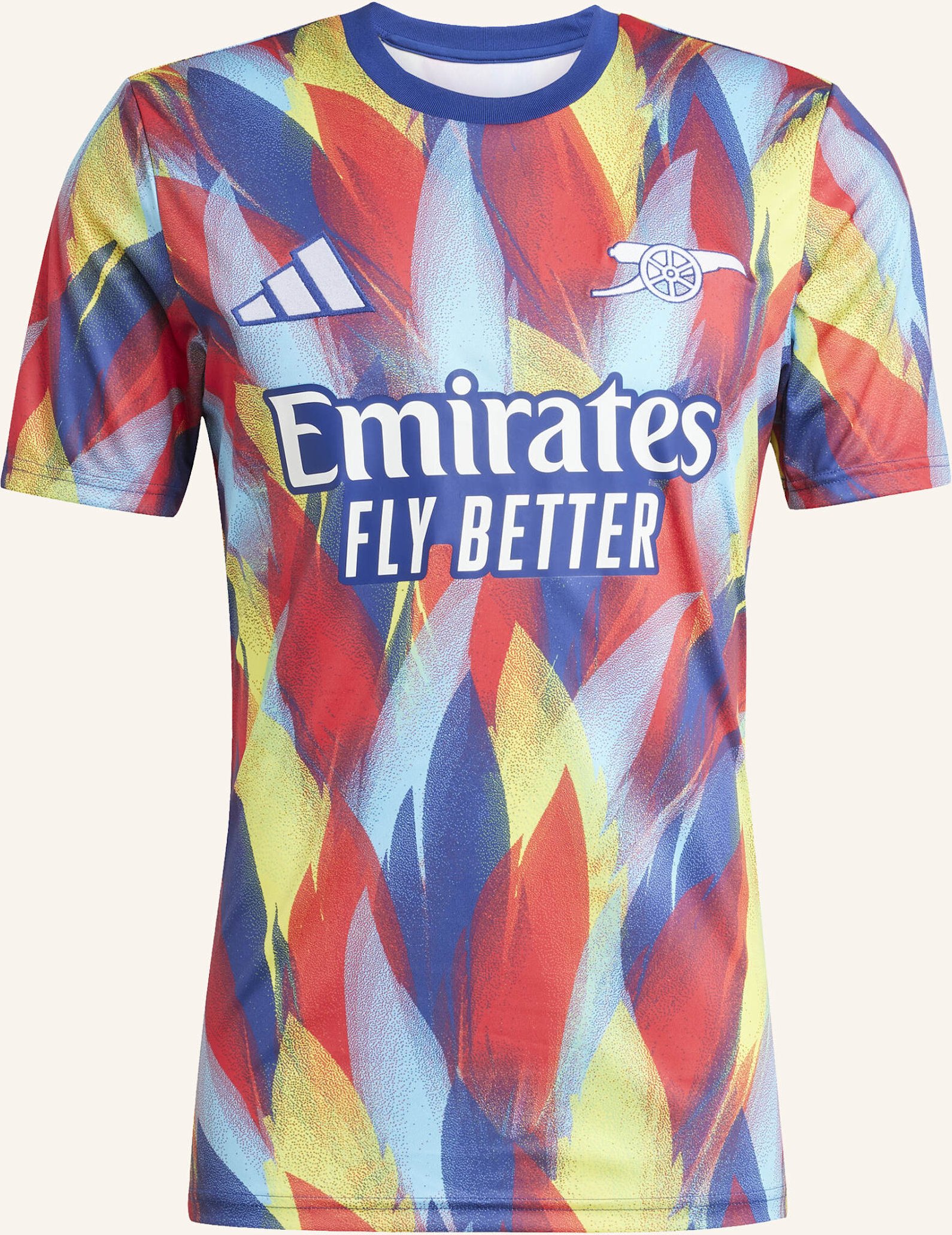 Adidas Arsenal 25/26 Pre-Match-Shirt blau