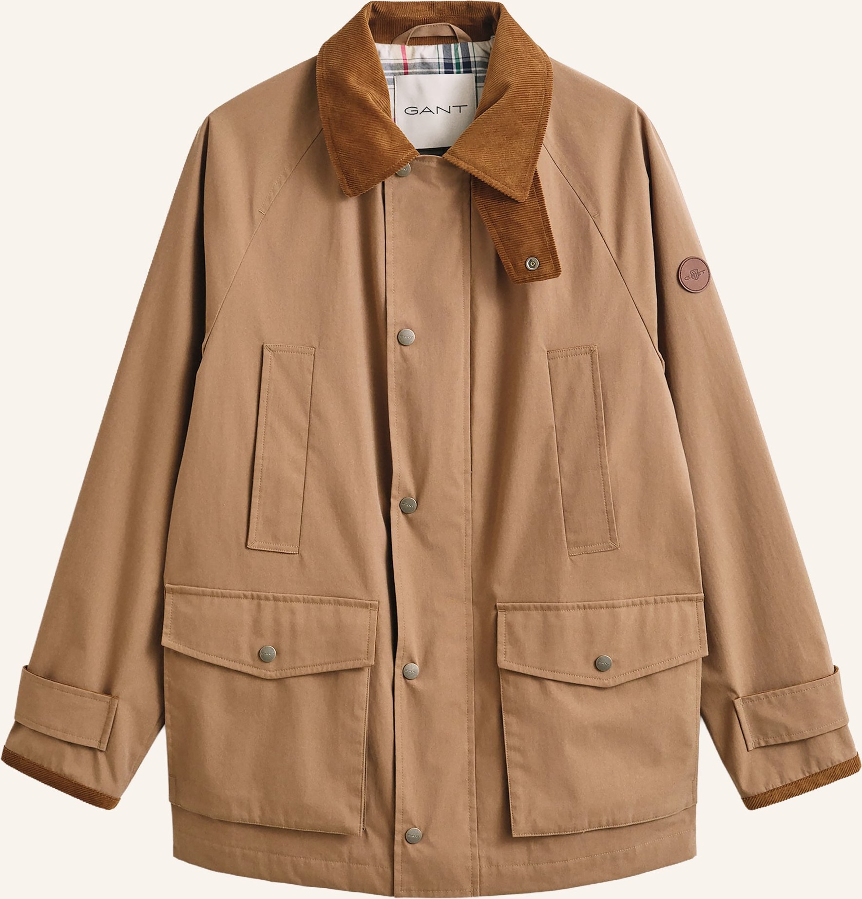 Thumbnail - Gant Fieldjacket Decker braun