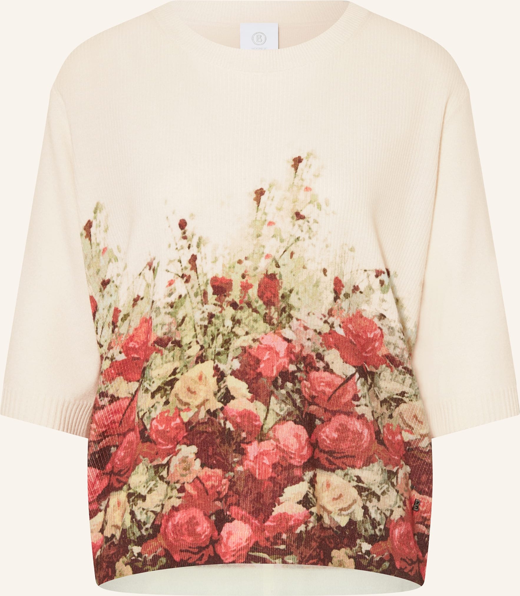 Bogner Strickshirt Helly Mit 3/4-Arm beige