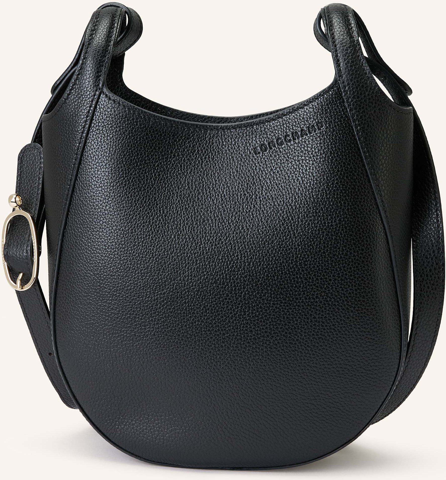 Longchamp Umhängetasche Le Foulonné Small schwarz