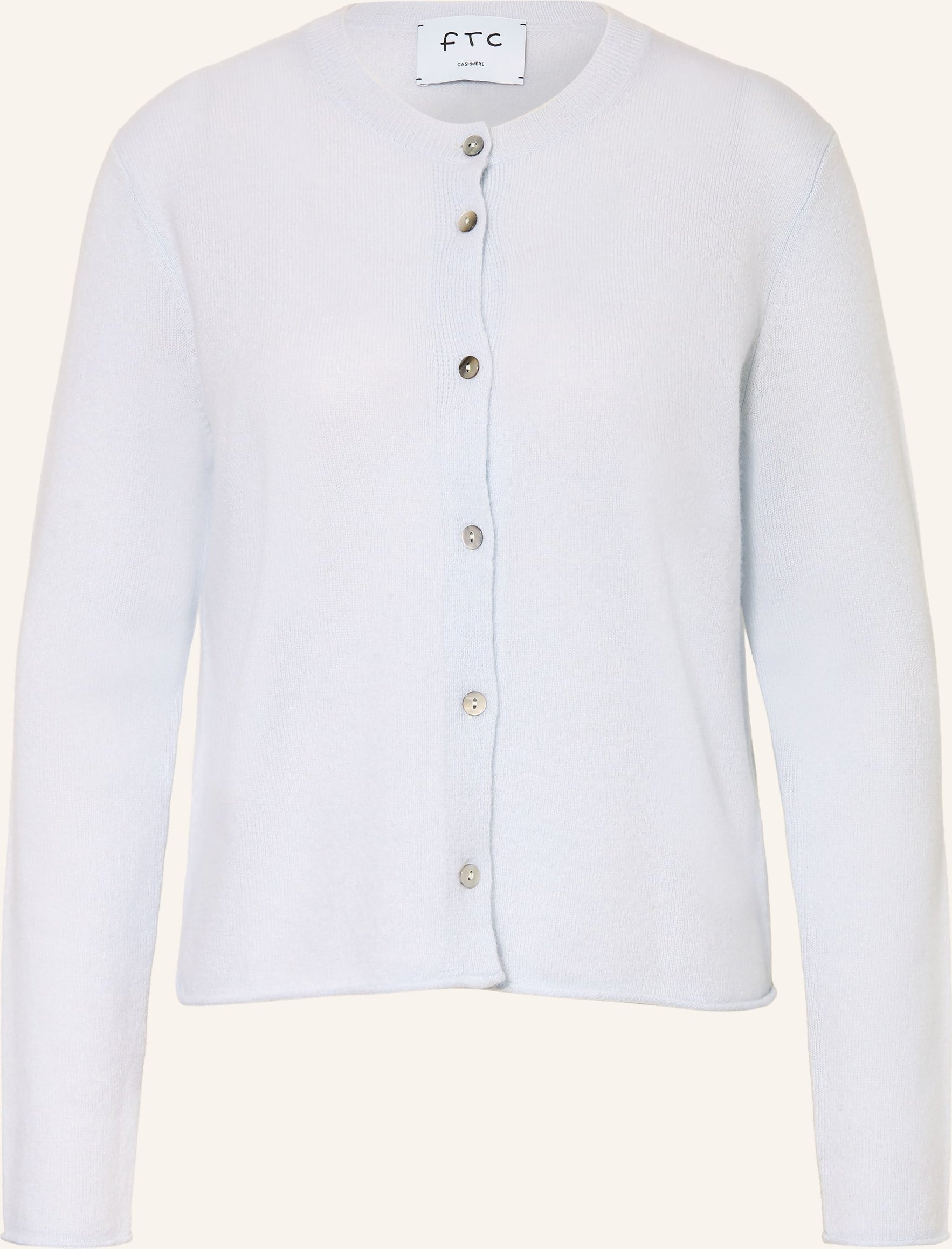 Ftc Cashmere Strickjacke Aus Cashmere blau