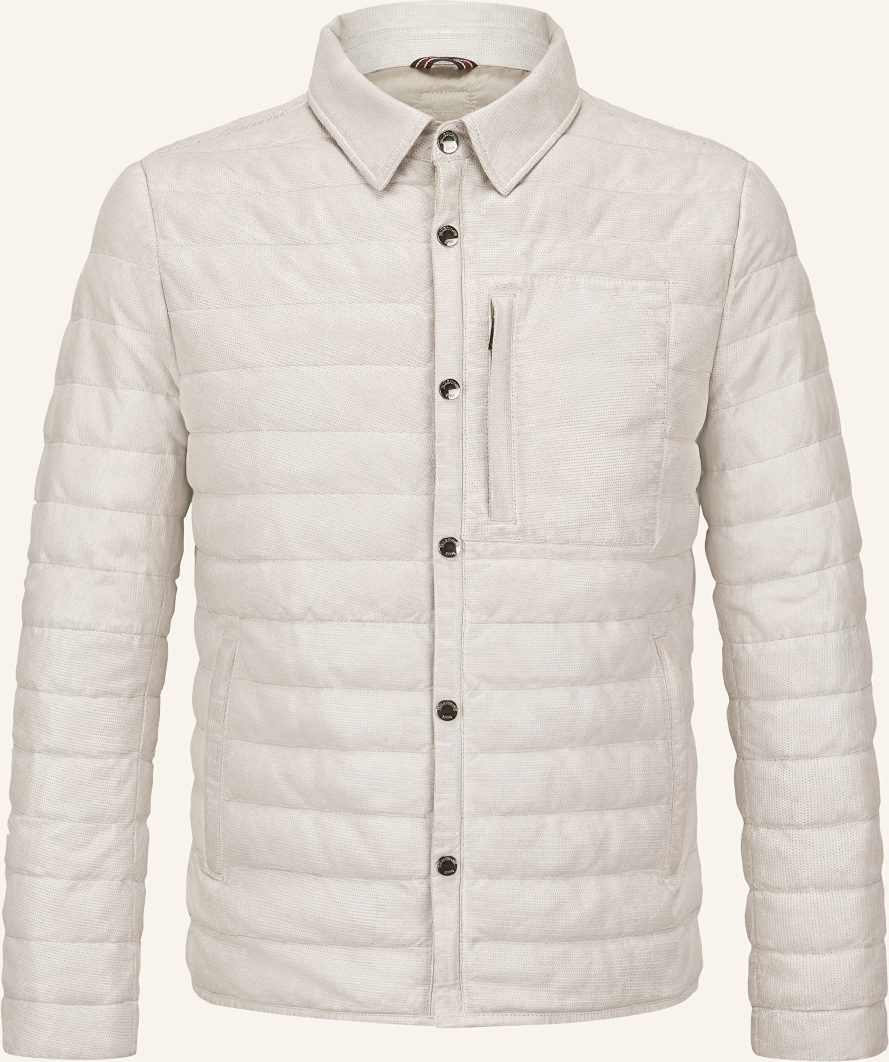 Thumbnail - Milestone Lederjacke Msbenny silber