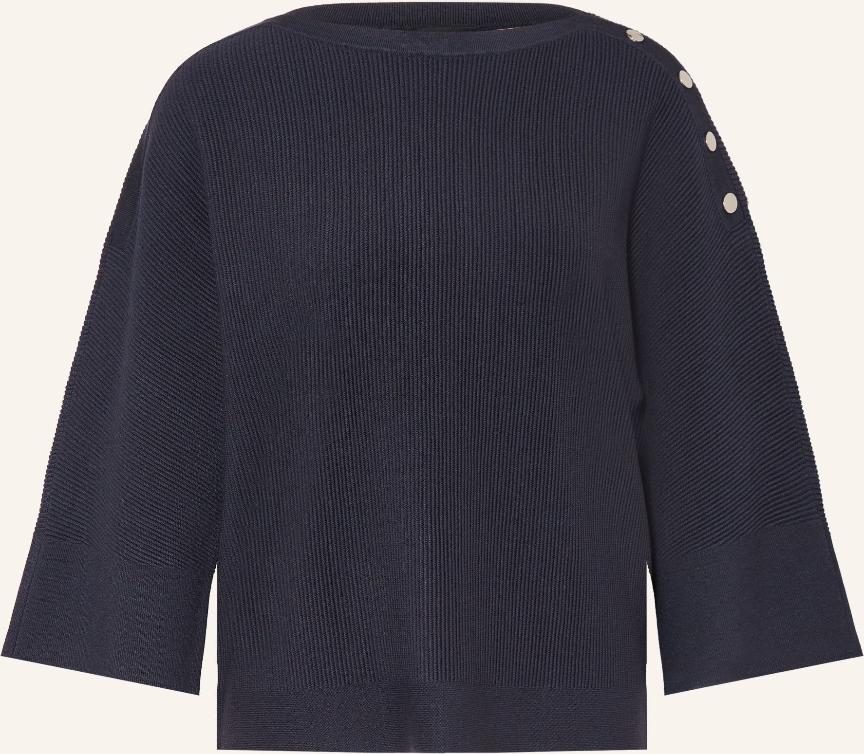 S.Oliver Black Label Pullover Mit 3/4-Arm blau