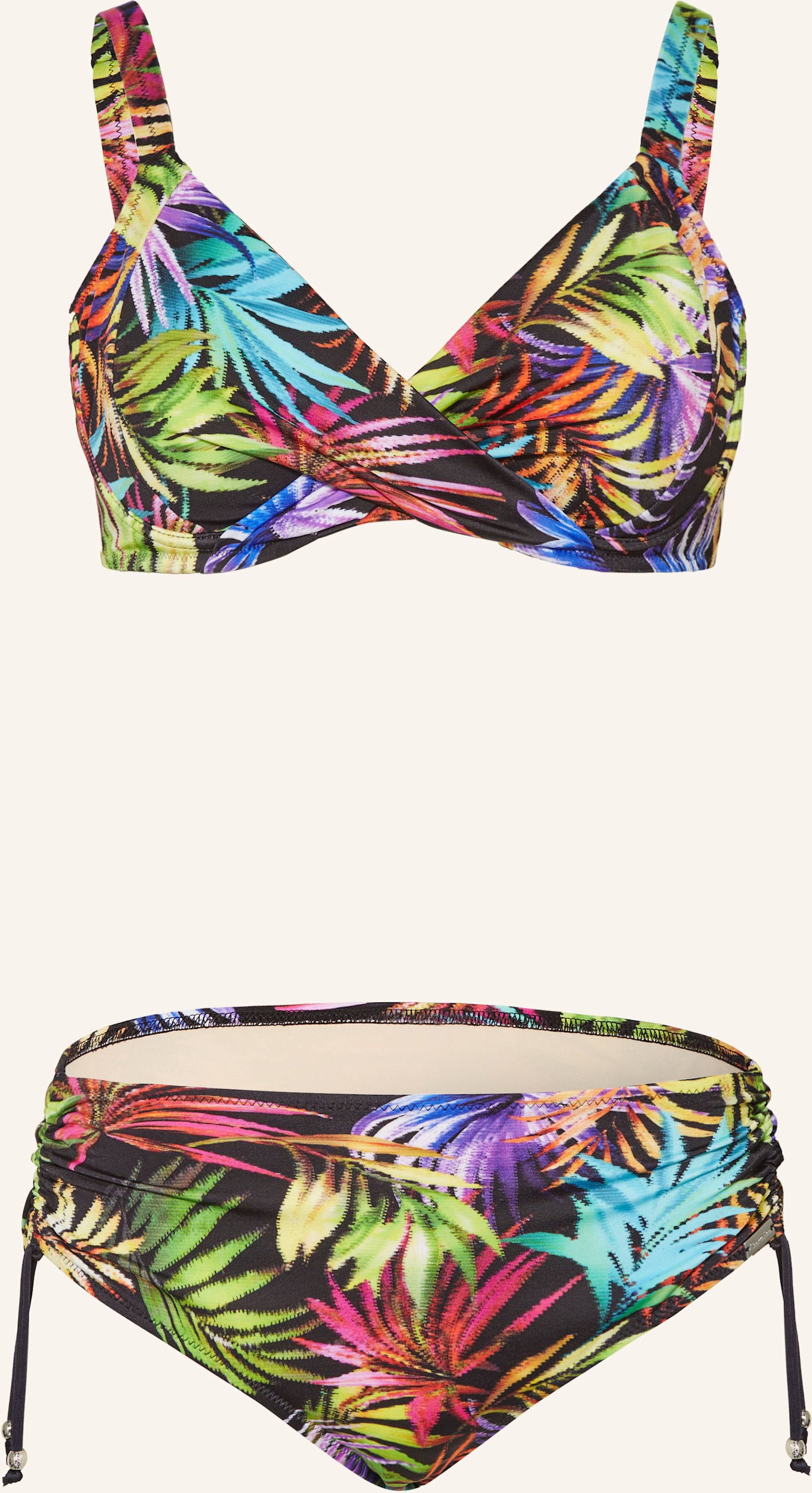 Charmline Bügel-Bikini Palmeraie View pink