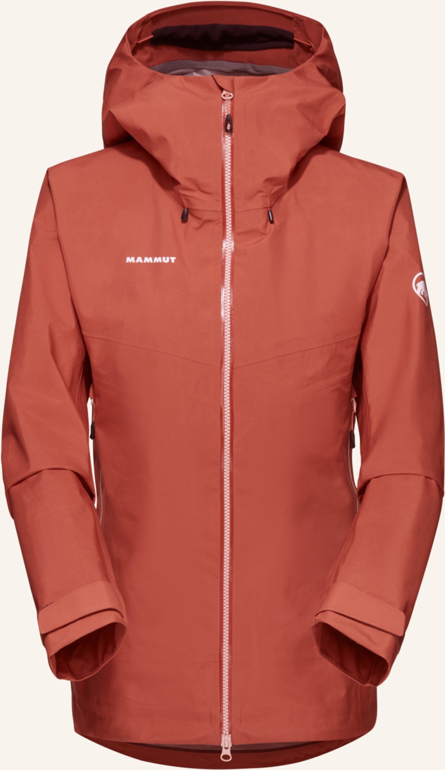 Mammut Crater Iv Hs Hooded Jacket Women rot