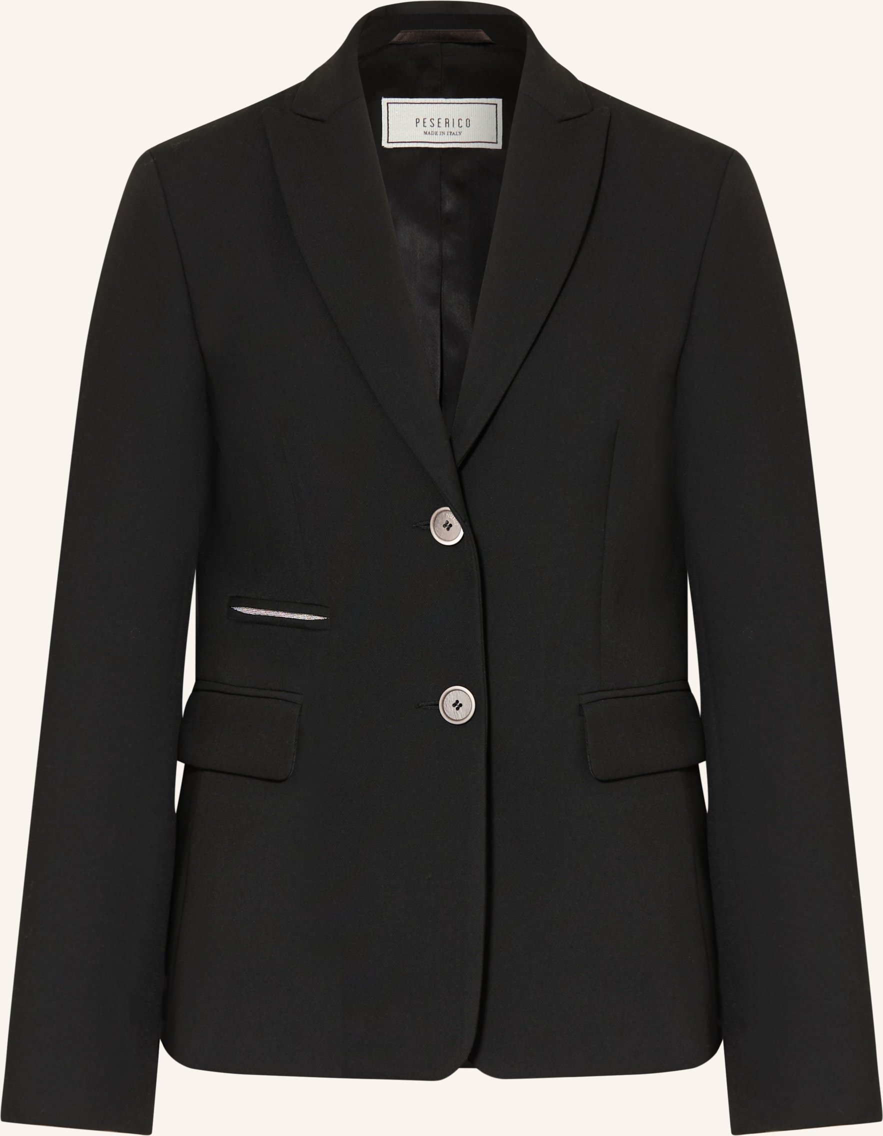 Peserico Blazer schwarz