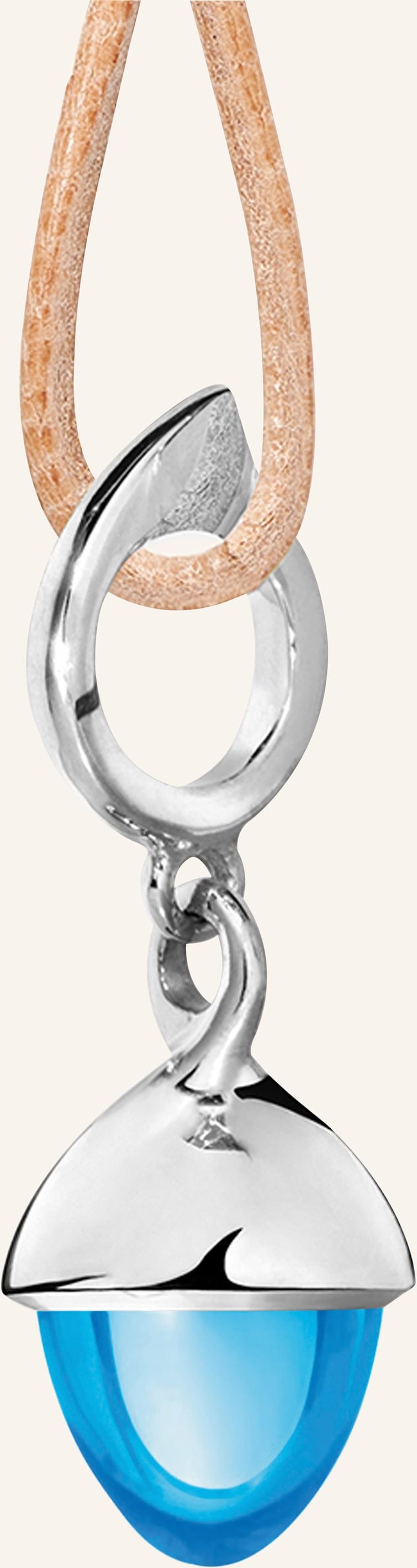 Tamara Comolli Anhänger Pendant Mikado Flamenco Swiss Topaz Swiss Topas 18k Weißgold silber