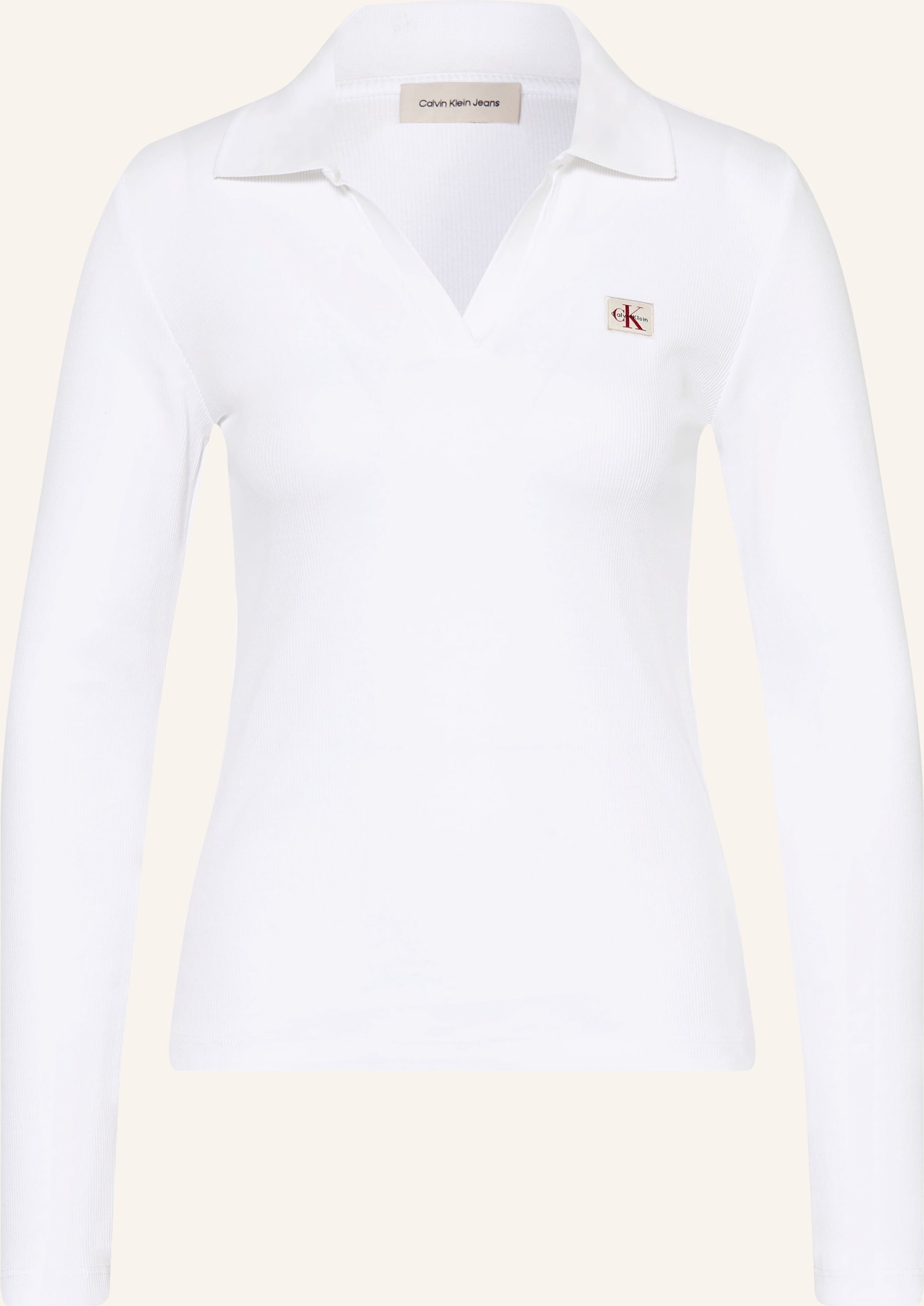 Calvin Klein Jeans Longsleeve Johnny weiss