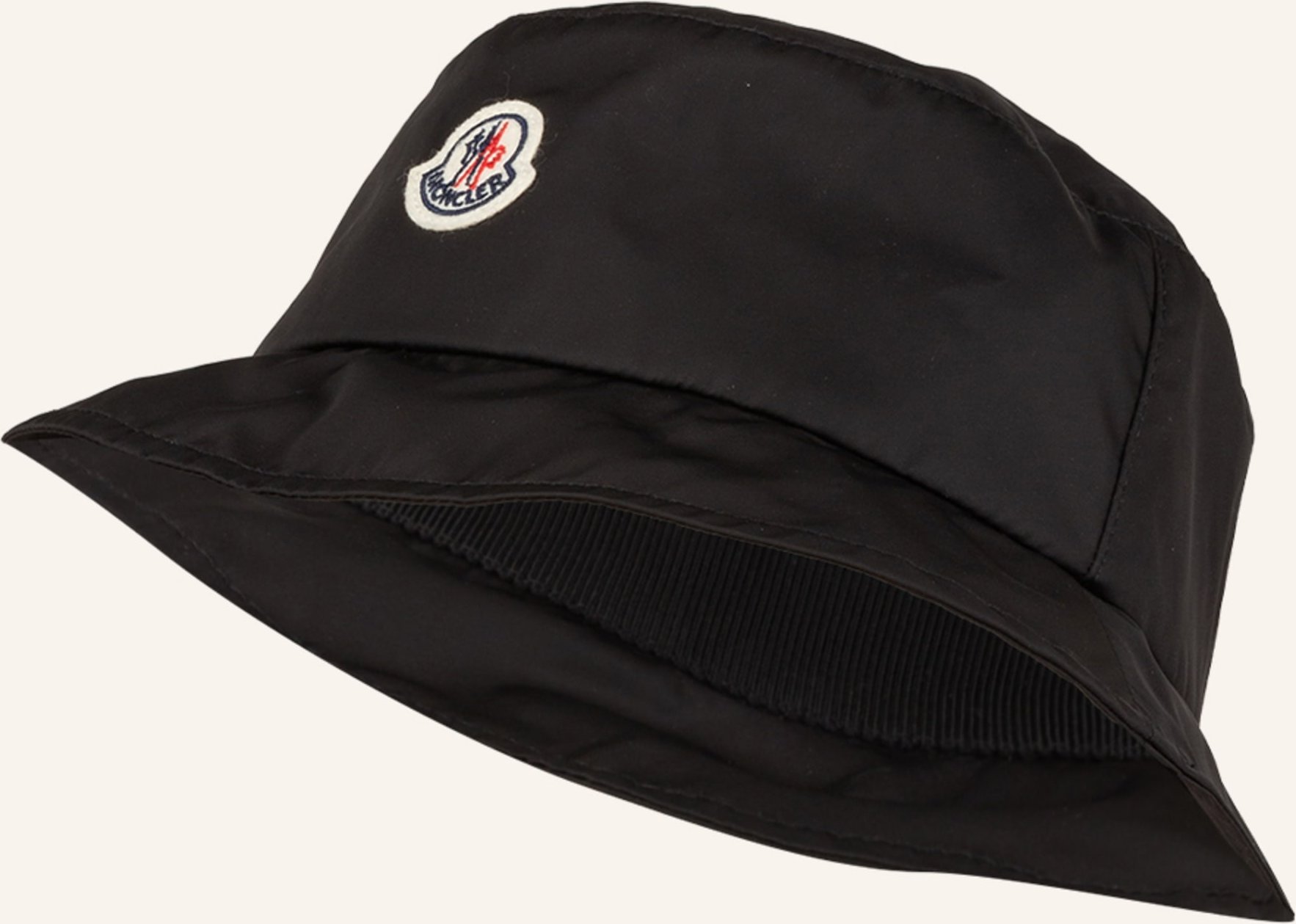Moncler Enfant Bucket-Hat schwarz