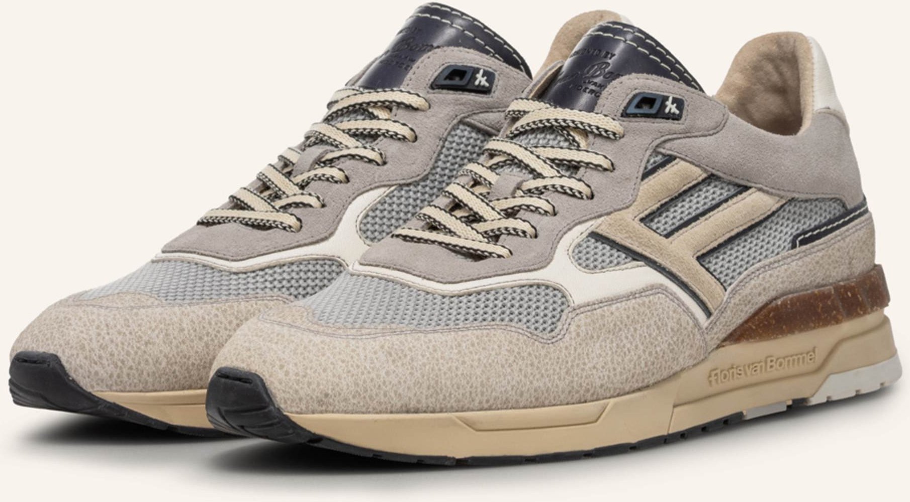 Floris Van Bommel Sneaker De Runner 07 grau