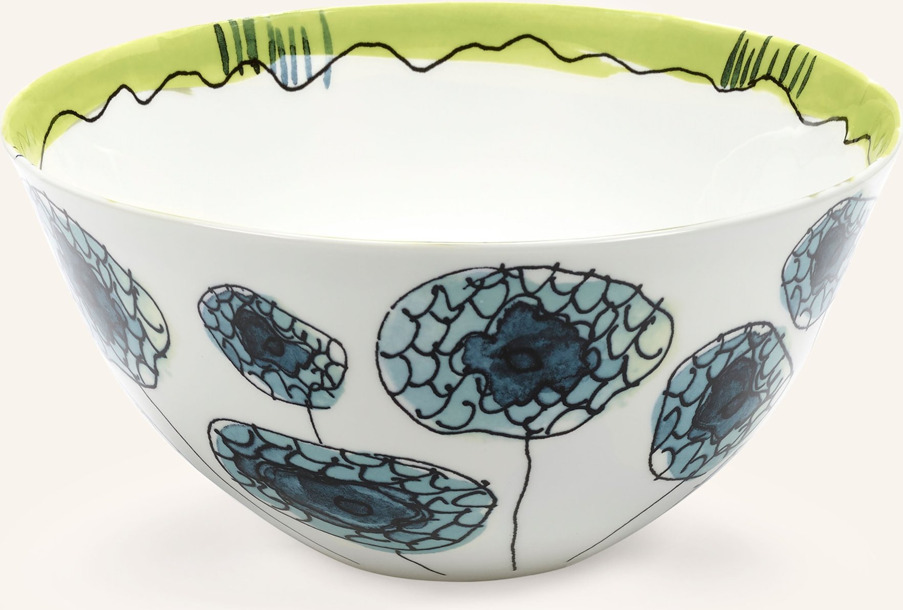 Serax Schale Anemone L weiss