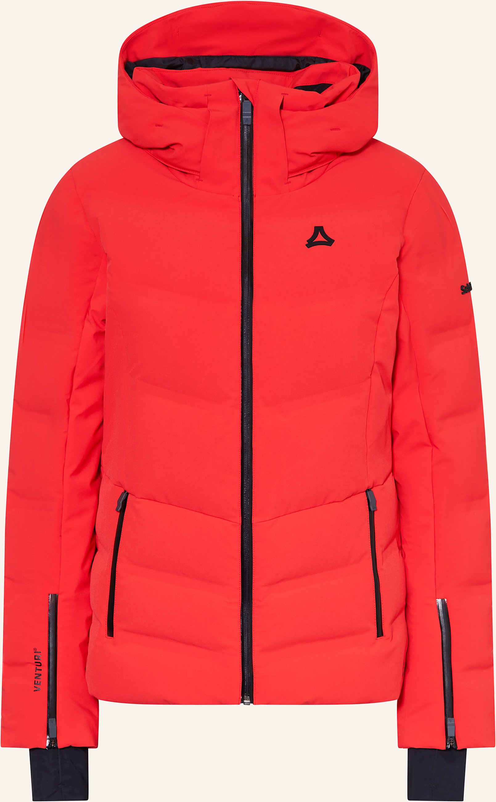 Schöffel Daunen-Skijacke Caldirola rot