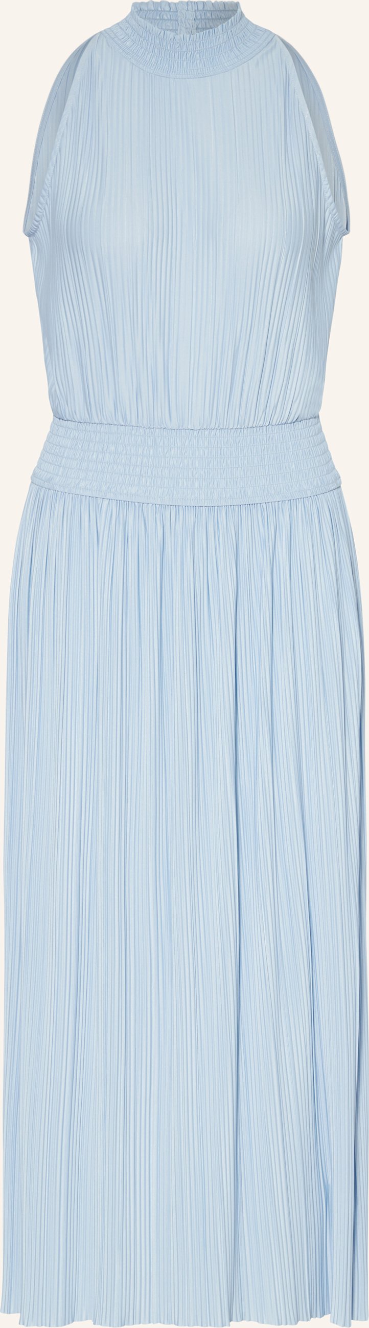 Samsøe Samsøe Plisseekleid Uma blau