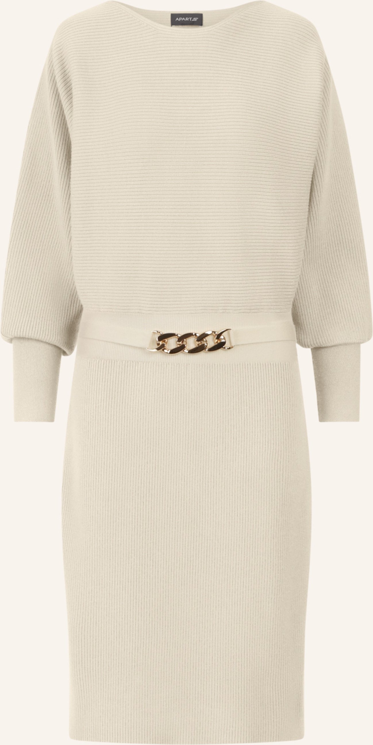 Apart Strickkleid weiss