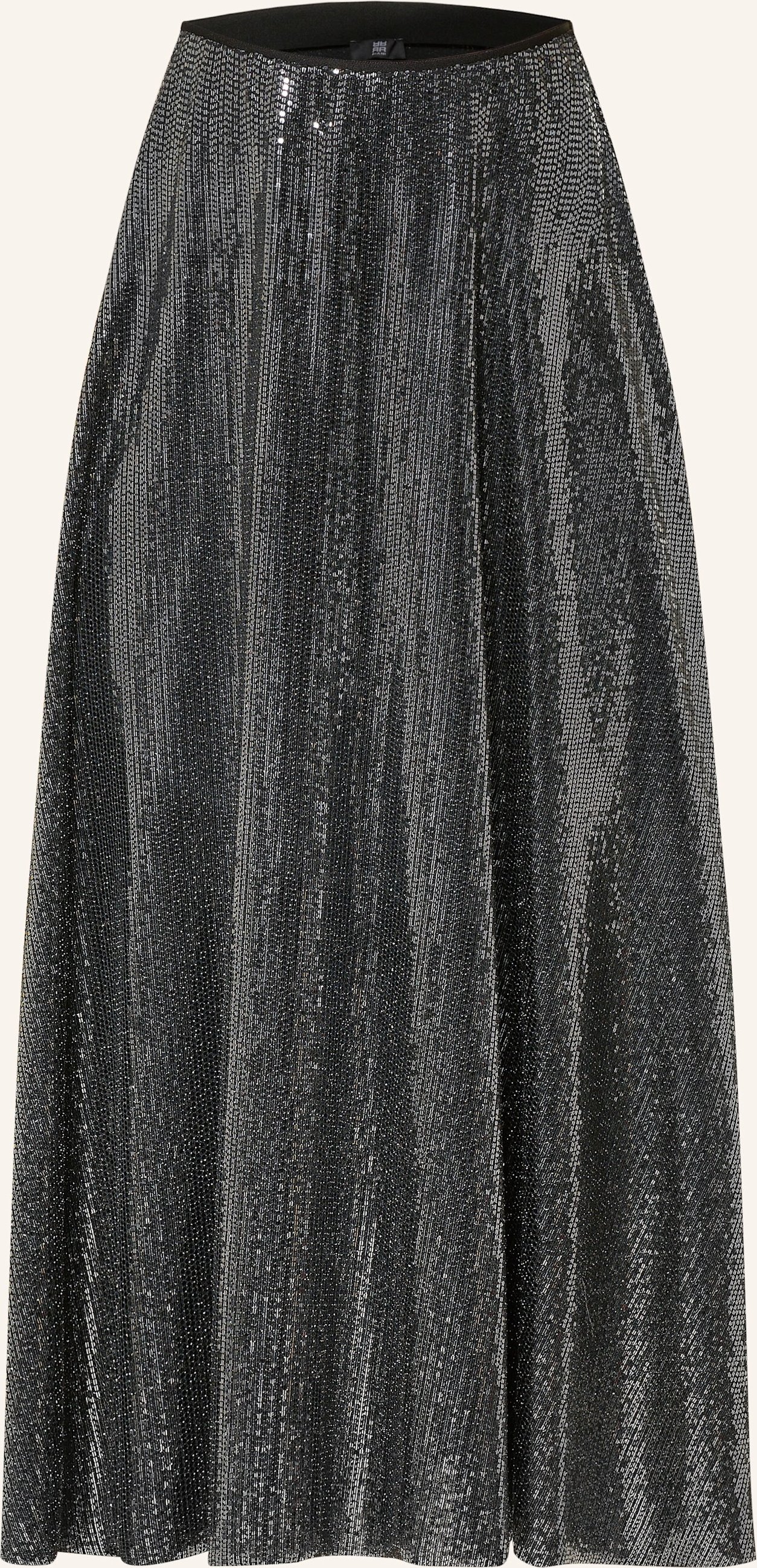Riani Rock Mit Pailletten Und Glitzergarn schwarz