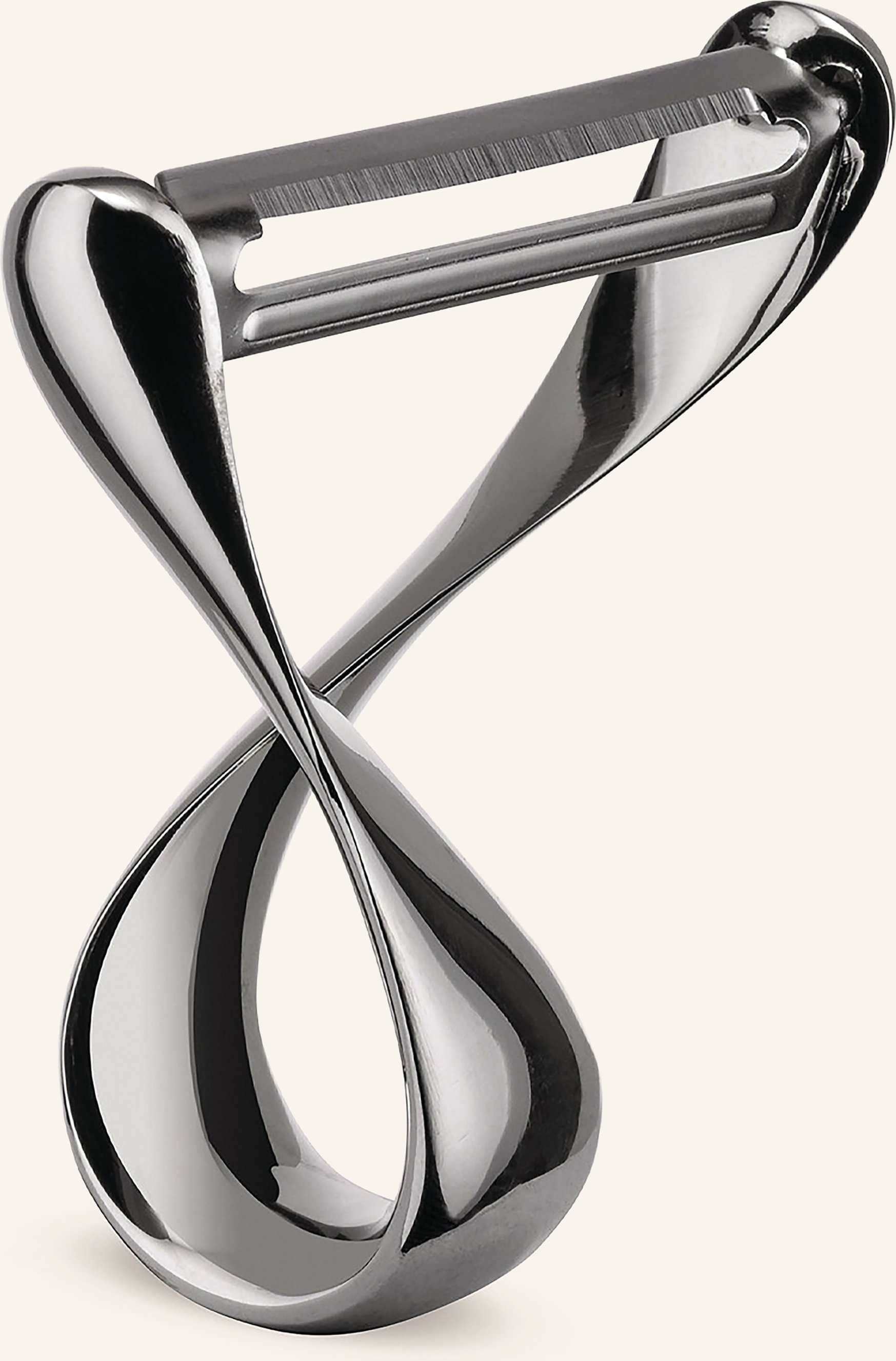 Alessi Sparschäler Sfrido silber