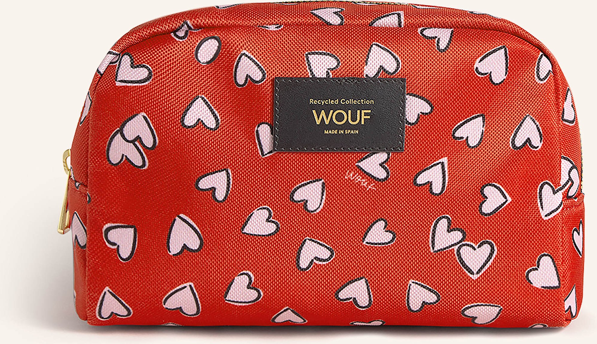 Thumbnail - Wouf Kosmetiktasche Crush rot