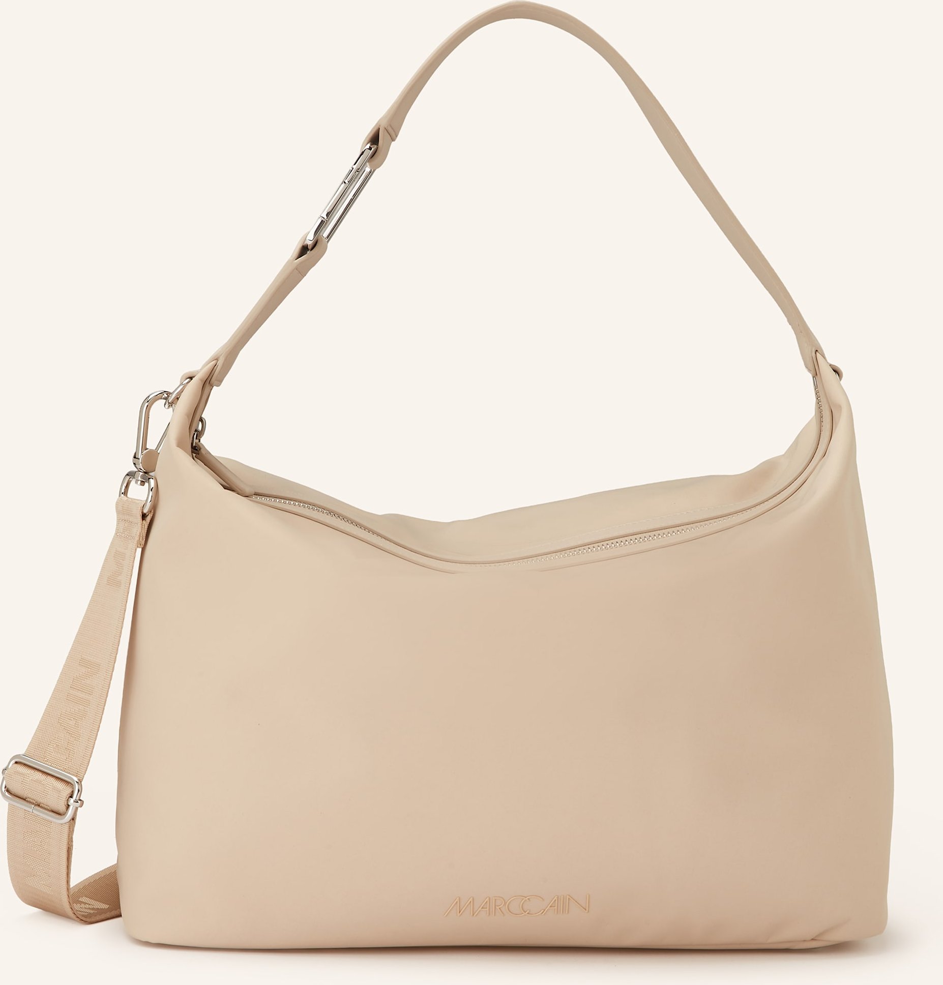 Marc Cain Schultertasche beige