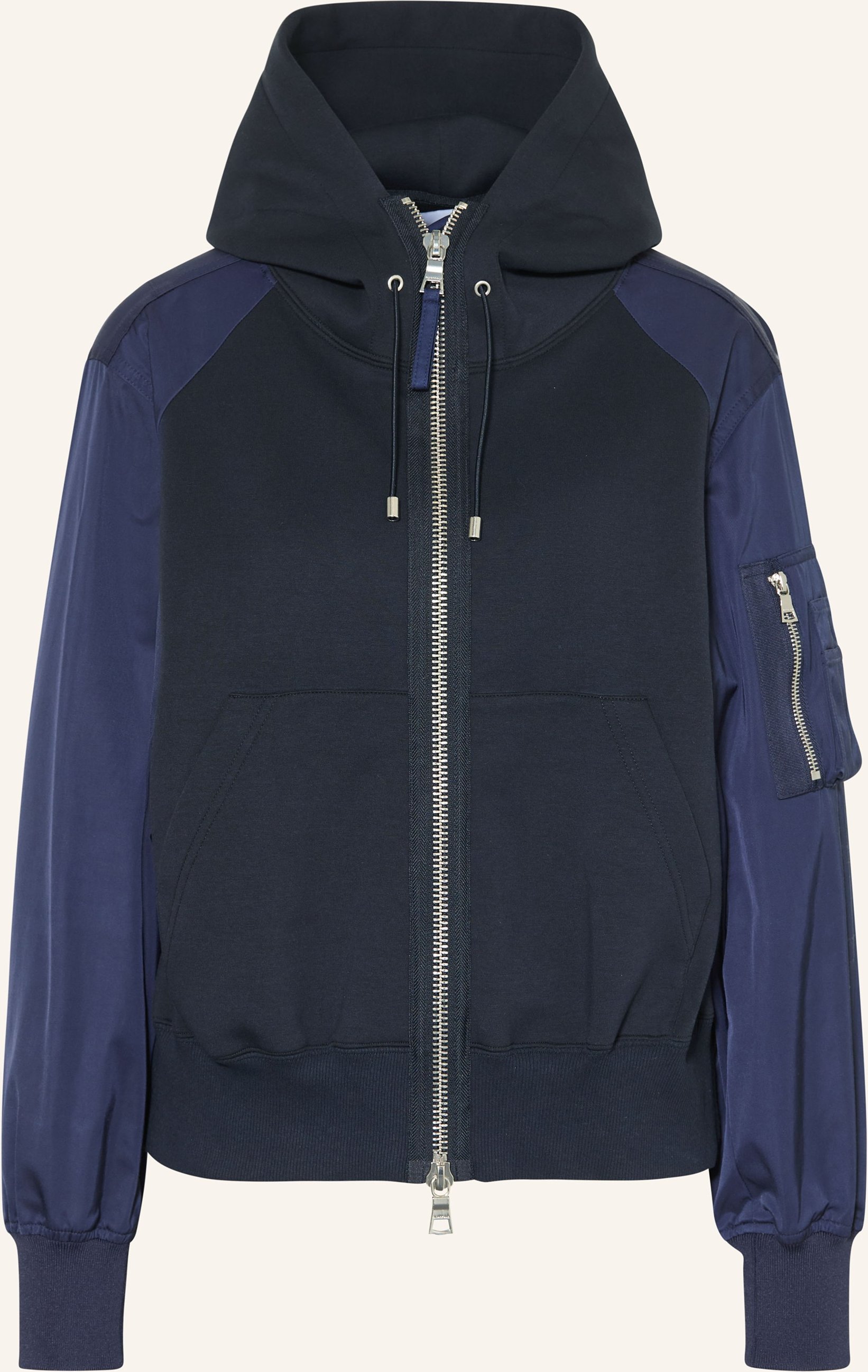 Blonde No.8 Jacke Bine Im Materialmix blau