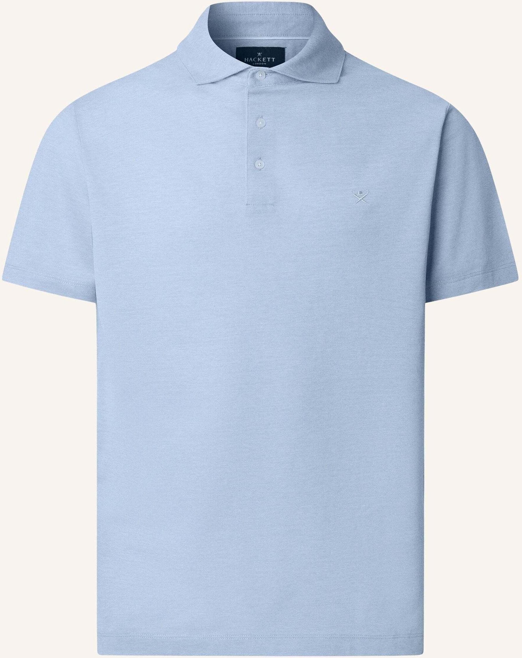 Hackett London Poloshirt Oxford Pique Polo Ss blau