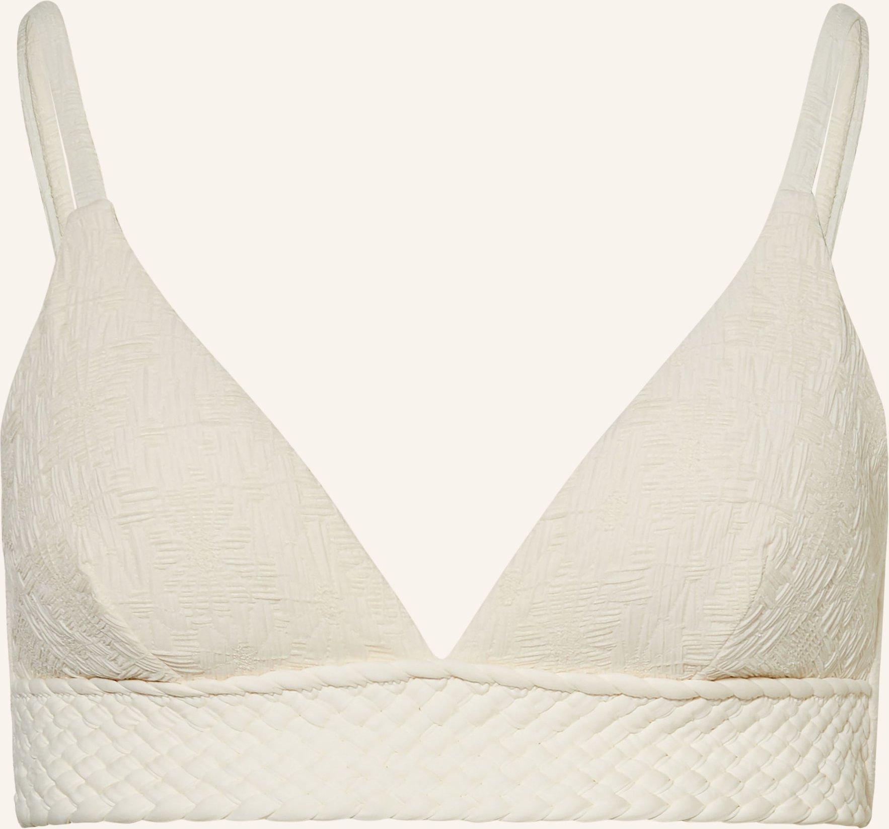Thumbnail - Seafolly Bralette-Bikini-Top Marloe weiss