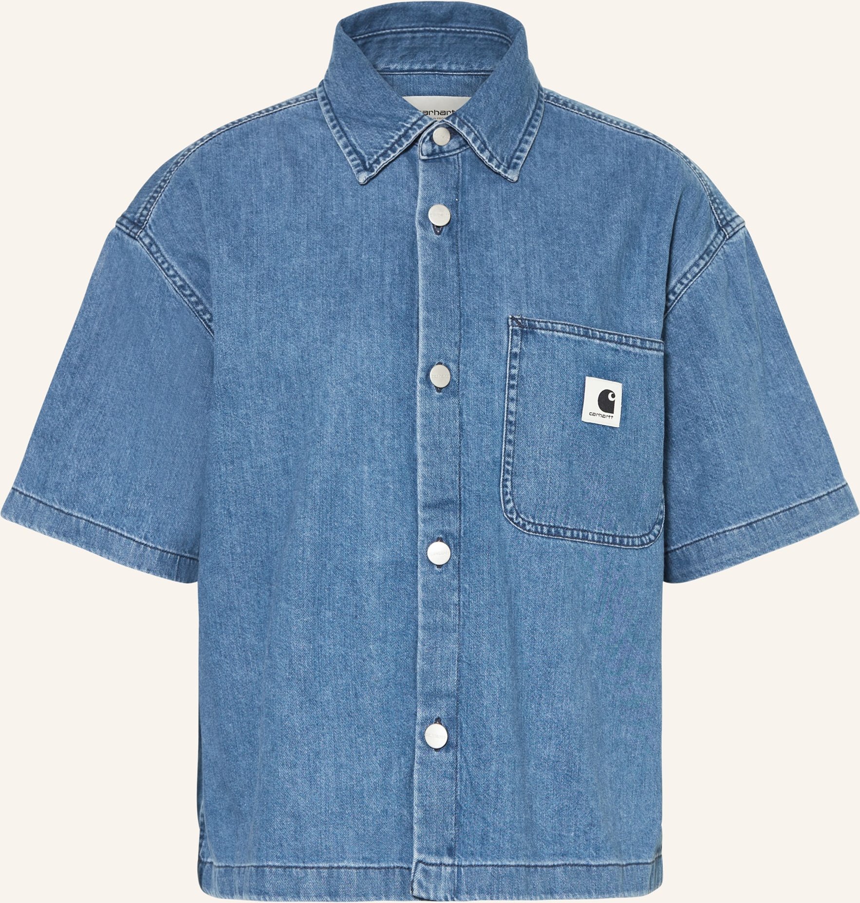 Carhartt Wip Jeansbluse Lovilia blau