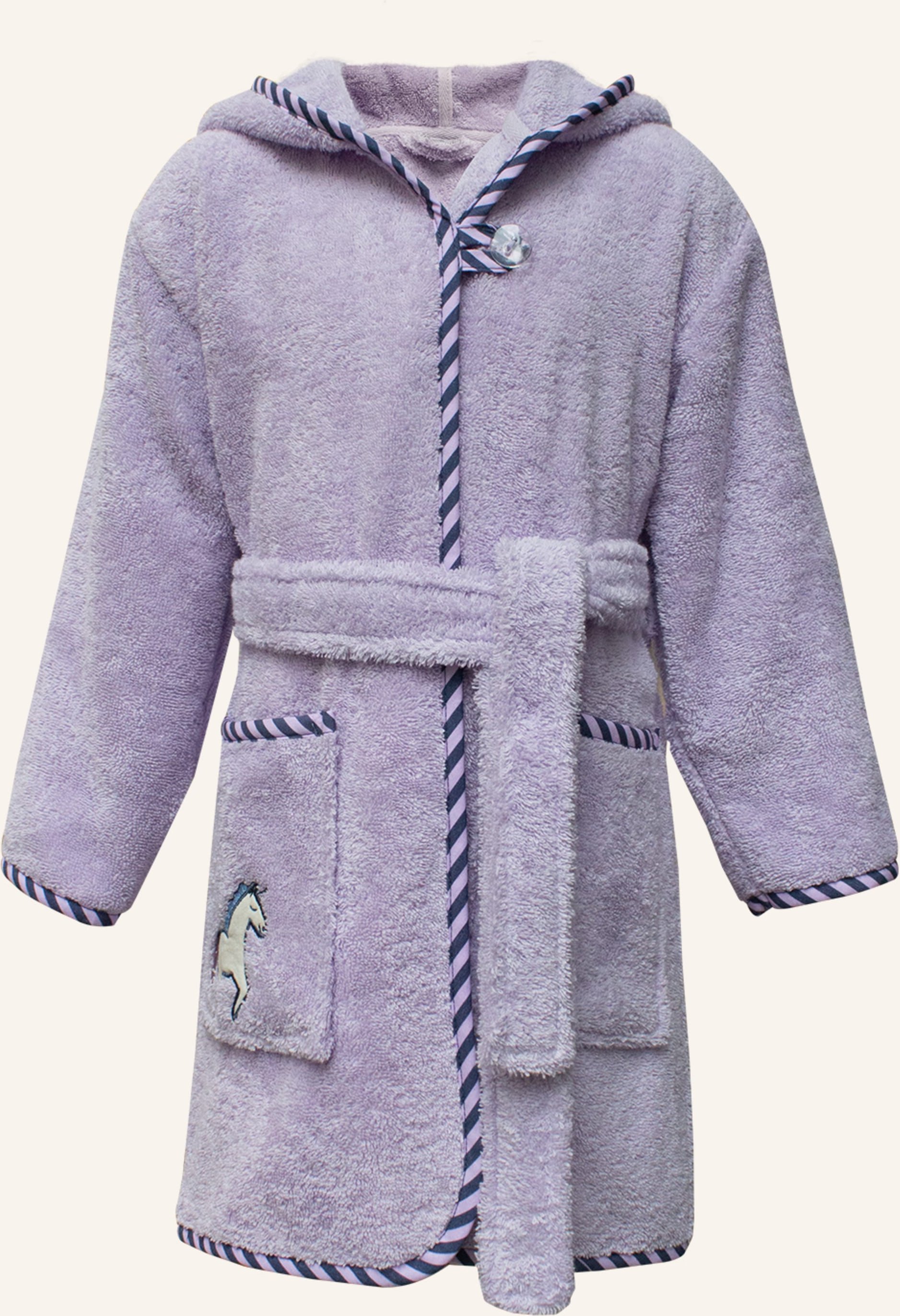 Katha Covers Bademantel Einhorn lila