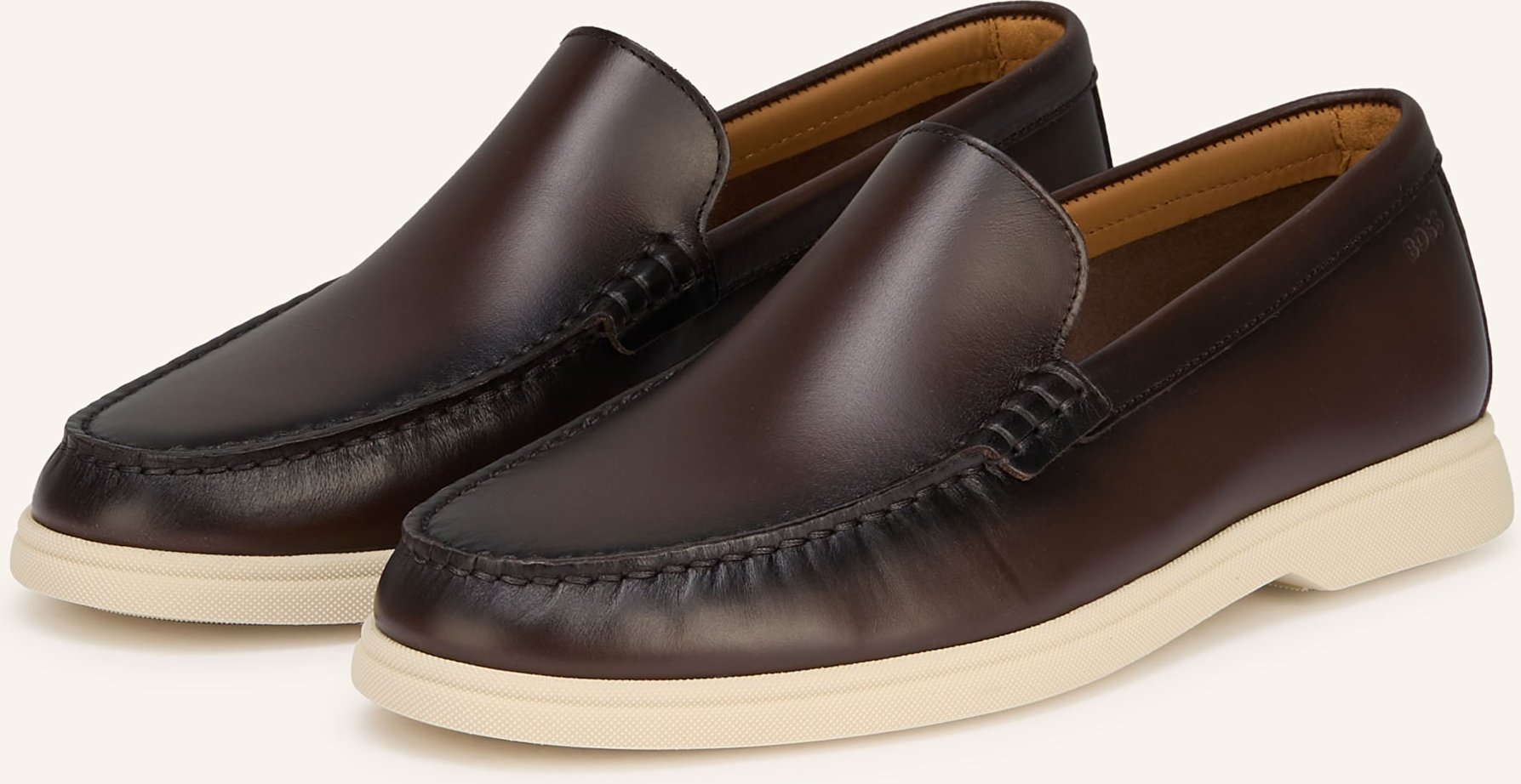 Boss Loafer Sienne braun