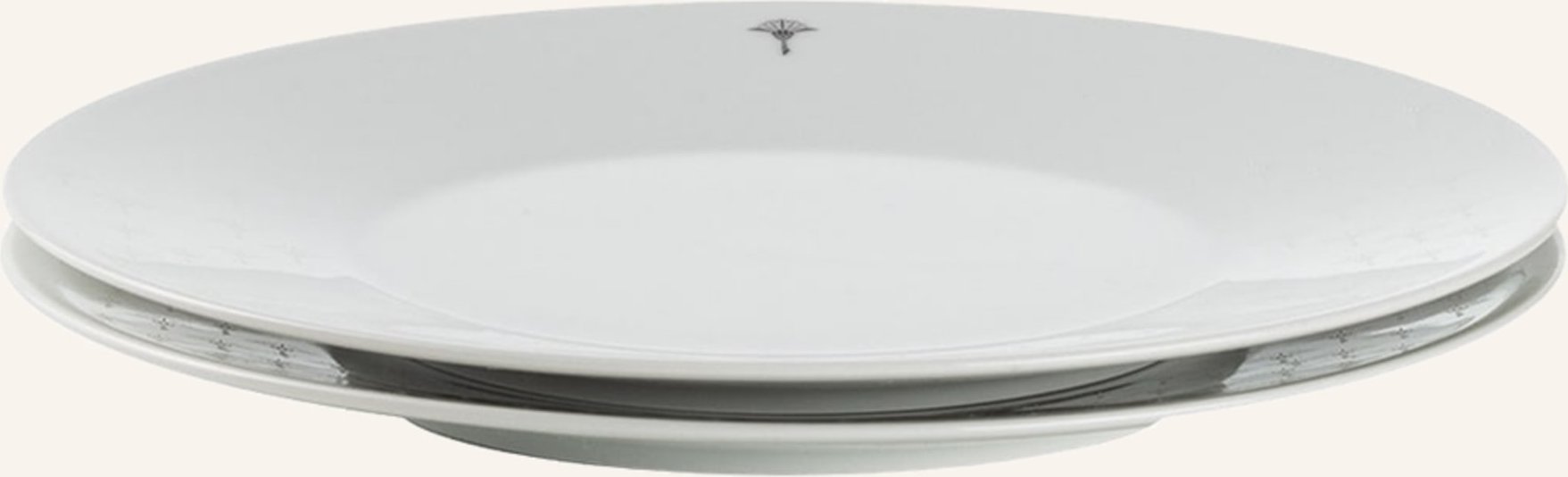 Thumbnail - Joop! 2er-Set Dessertteller Single Cornflower weiss