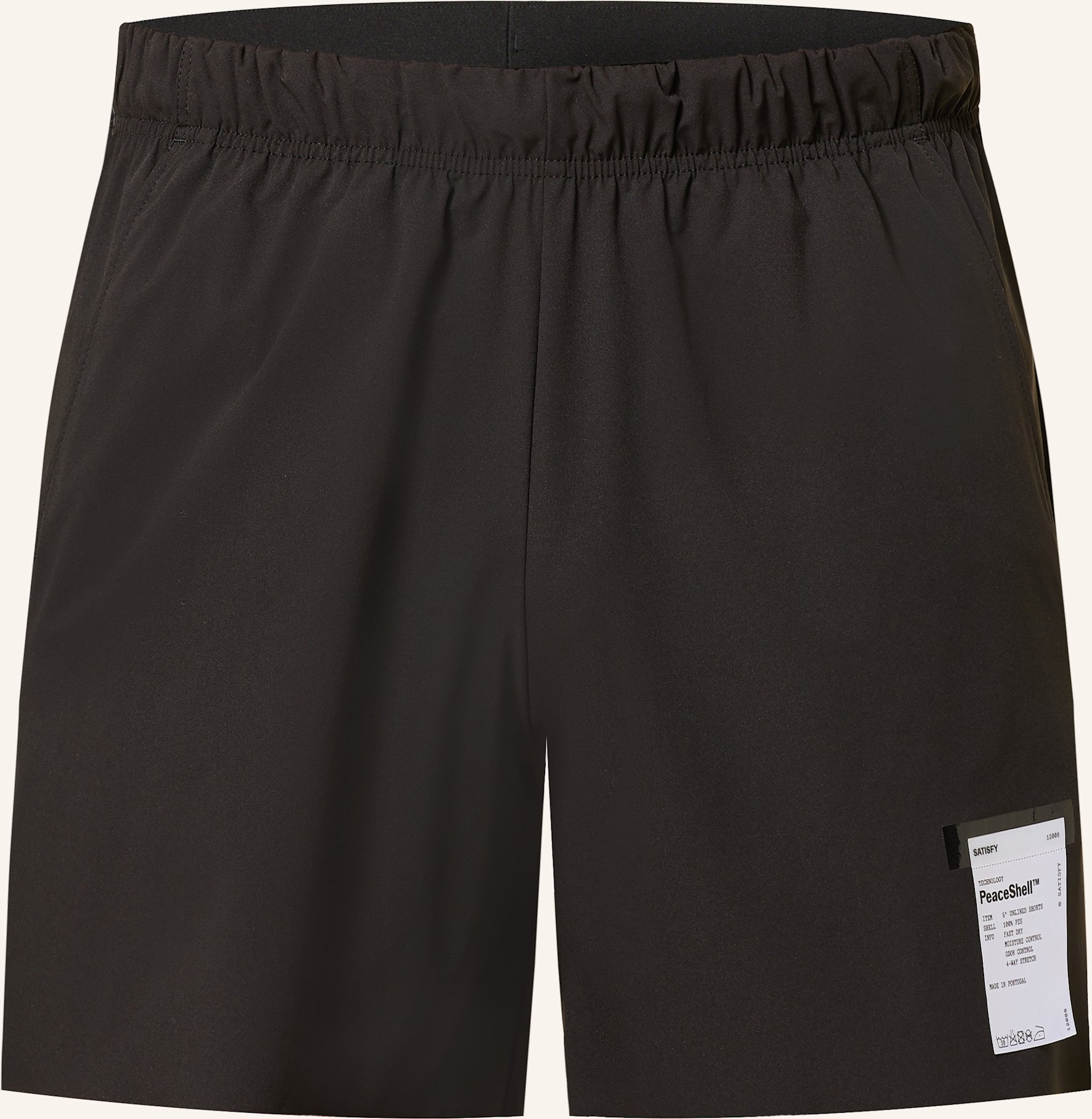 Thumbnail - Satisfy Laufshorts Peaceshell™ schwarz