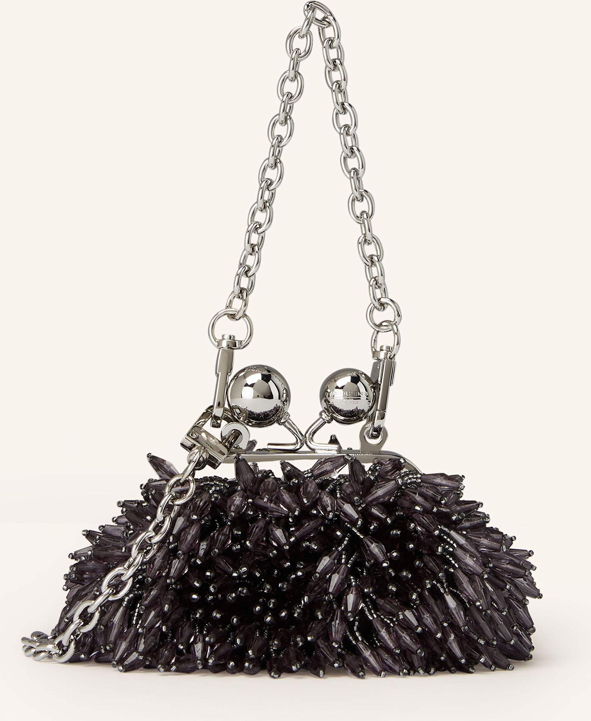 Weekend Max Mara Clutch Alfio schwarz