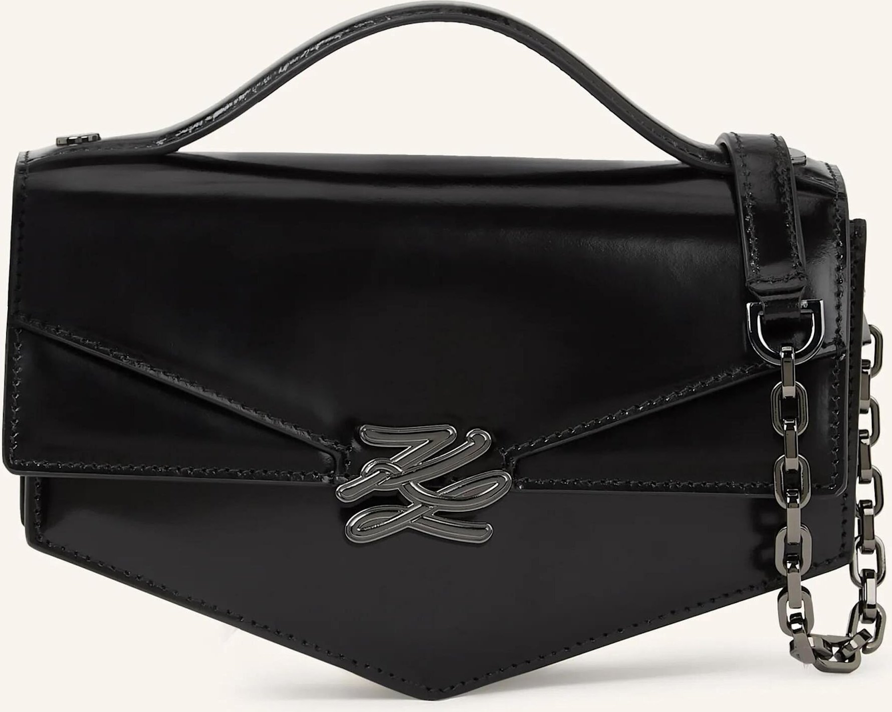 Karl Lagerfeld Umhängetasche schwarz