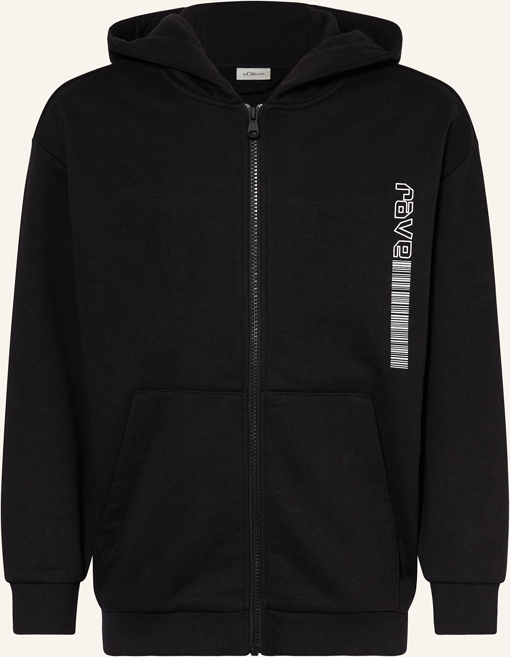 Thumbnail - S.Oliver Red Sweatjacke schwarz