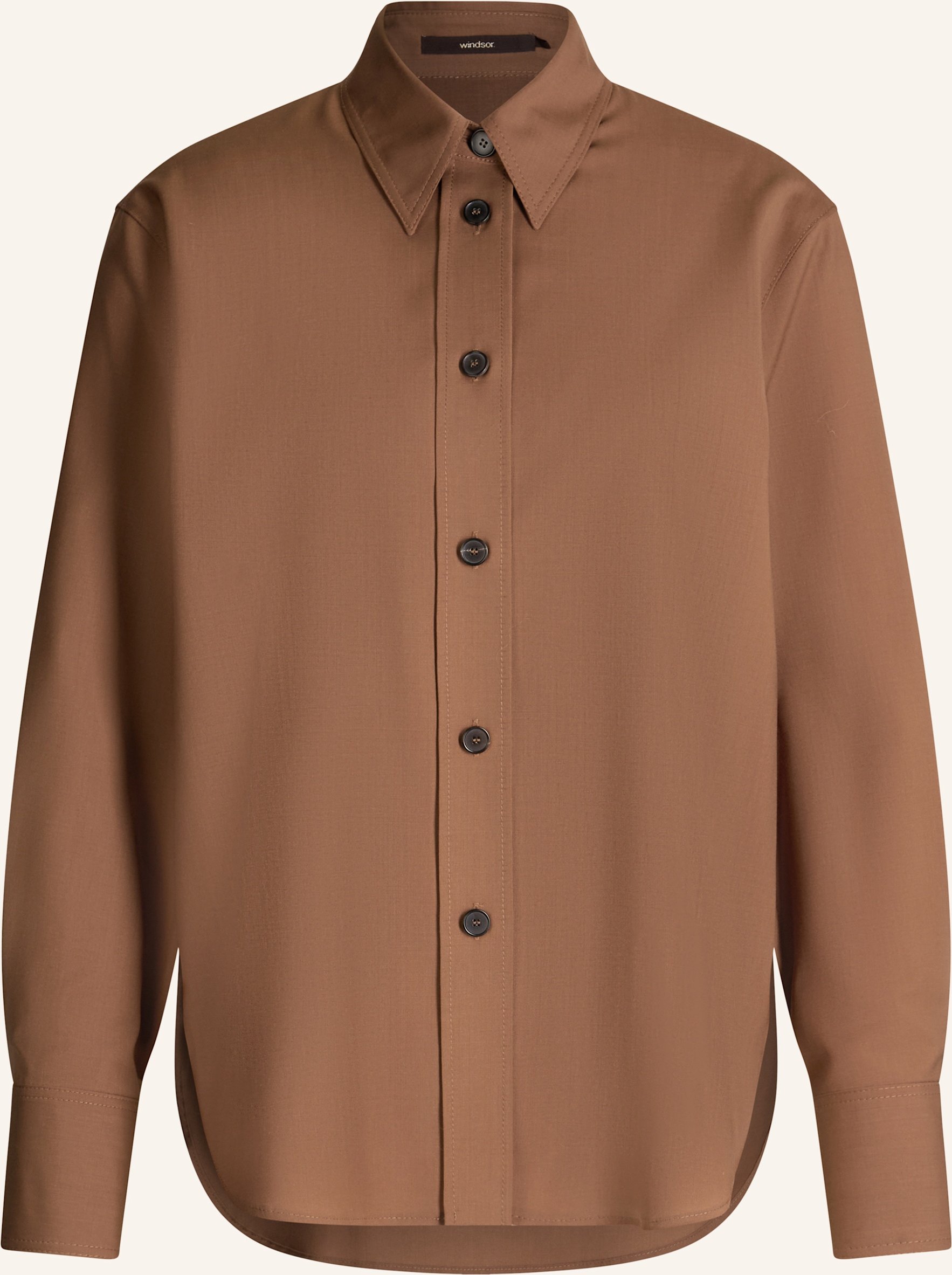 Thumbnail - Windsor. Bluse braun