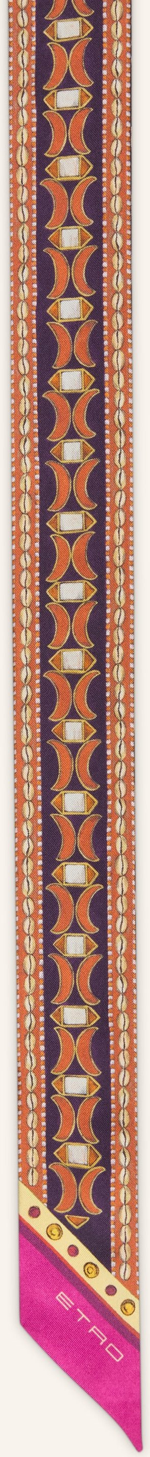 Etro Seidenschal schwarz