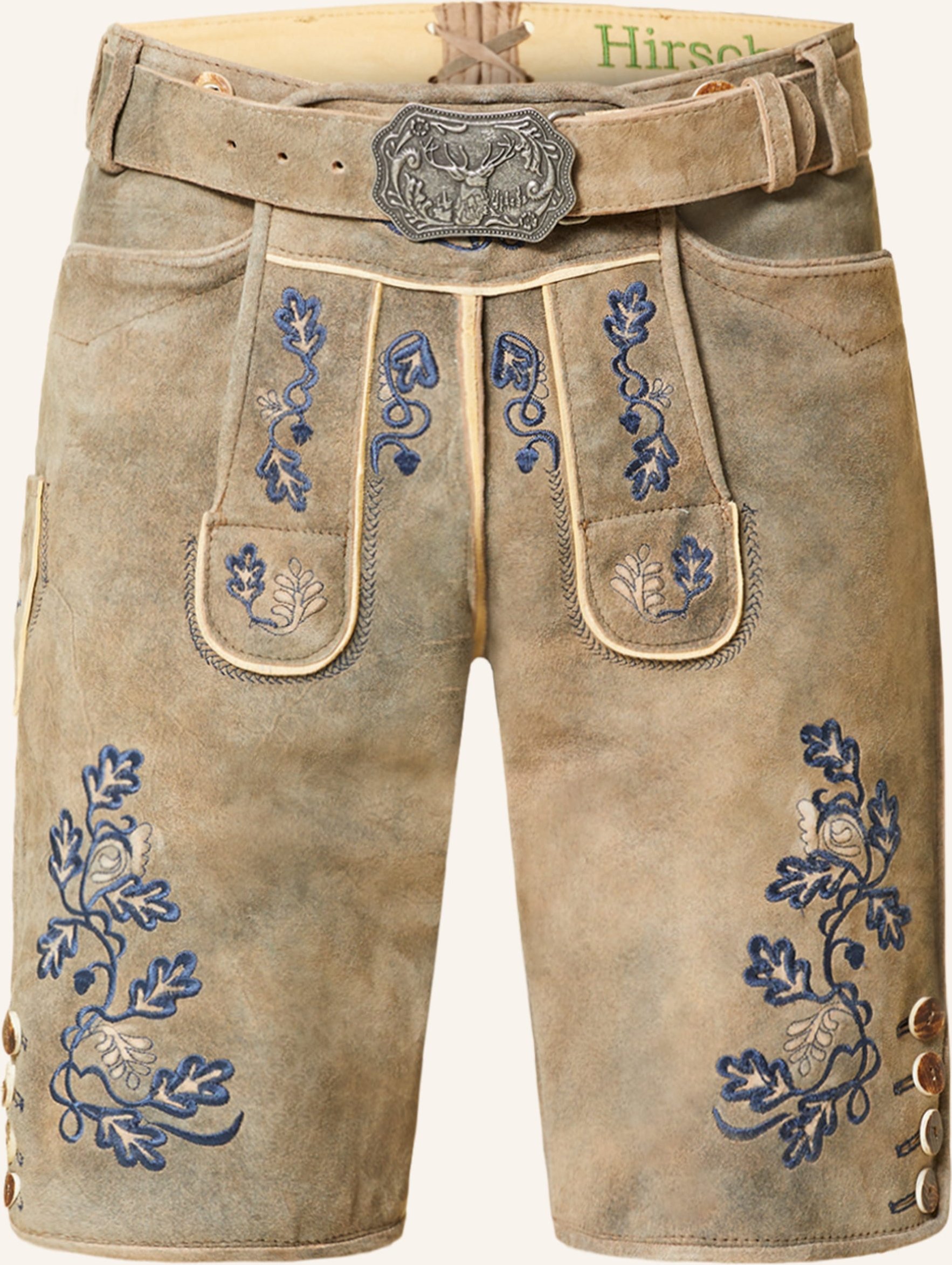 Hirscher Trachten-Lederhose Lenggries braun