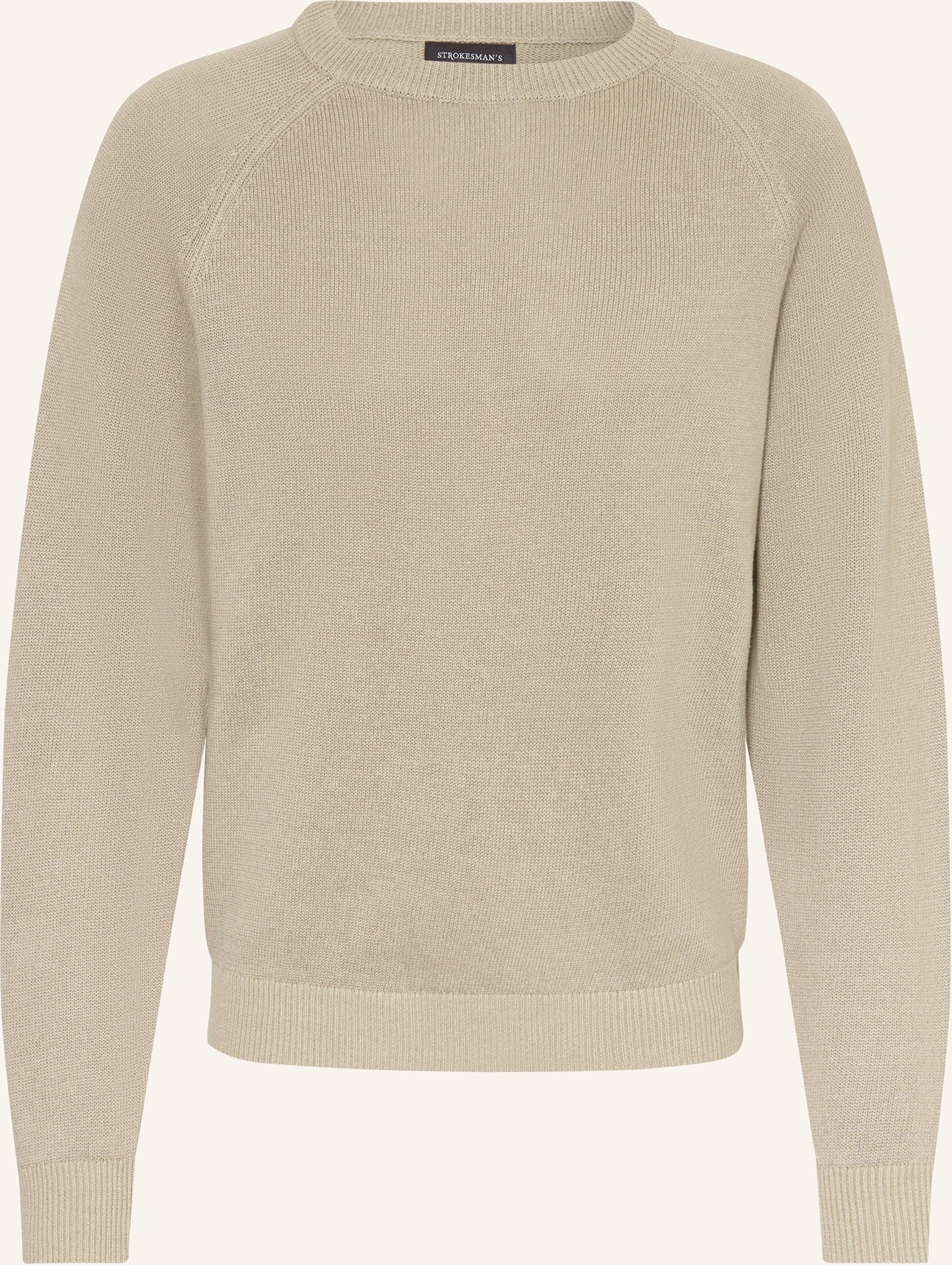 Strokesman's Pullover Mit Leinen gruen