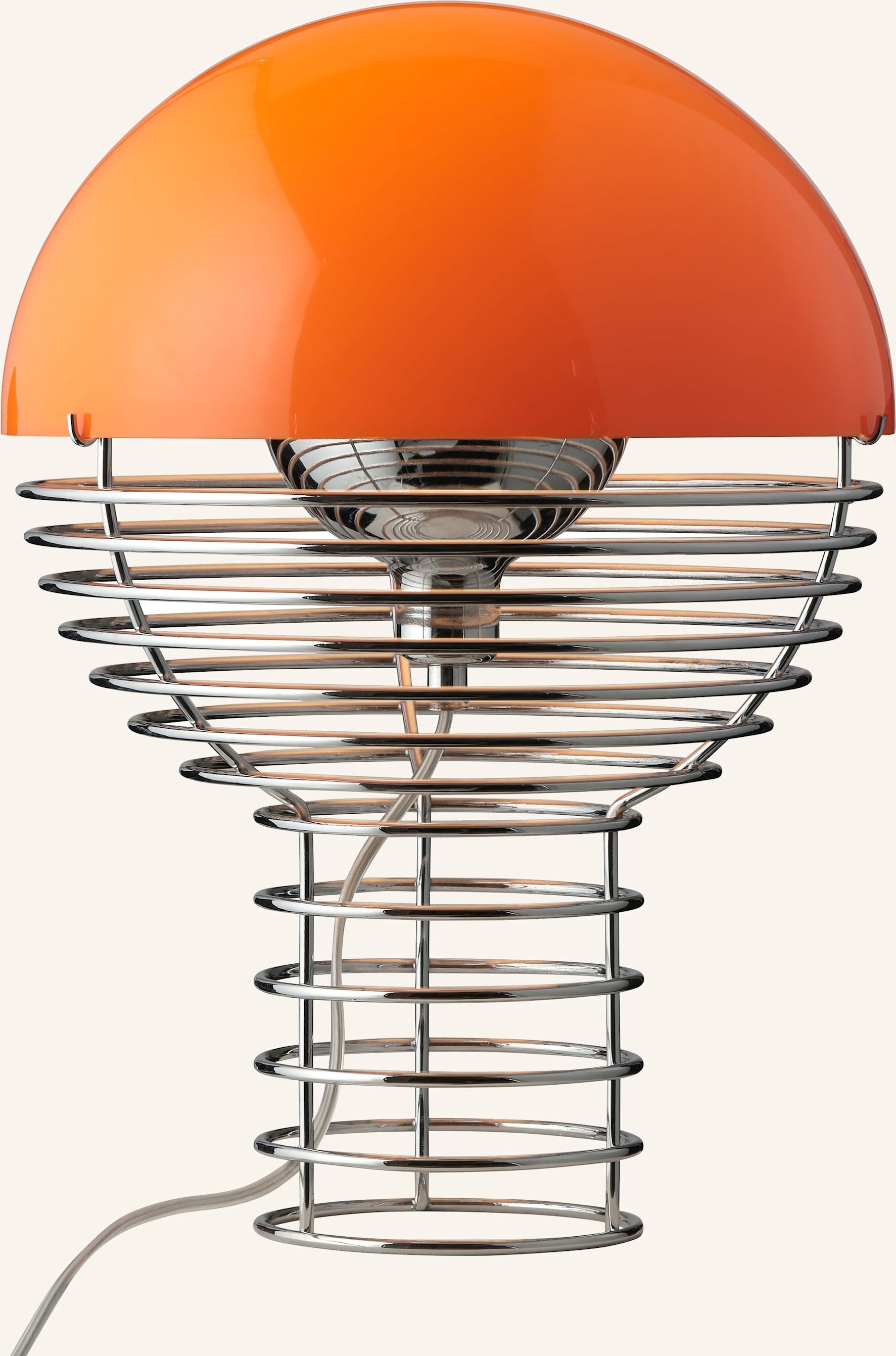 Verpan Tischleuchte Wire orange