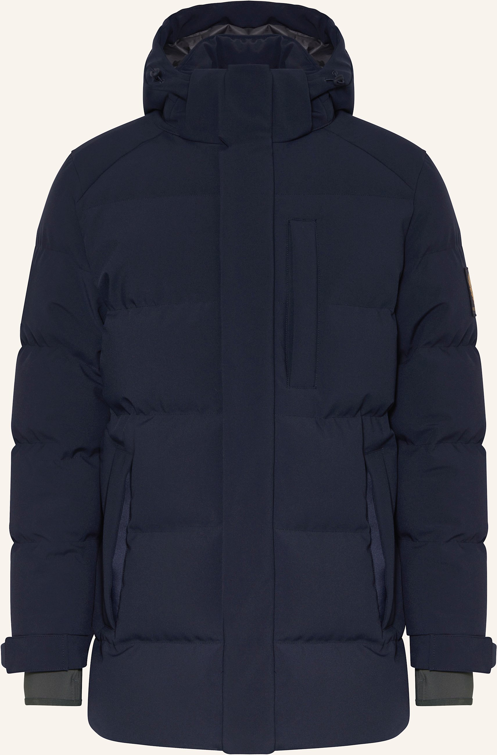 Thumbnail - Belstaff Daunenjacke Pendulum Mit Abnehmbarer Kapuze blau