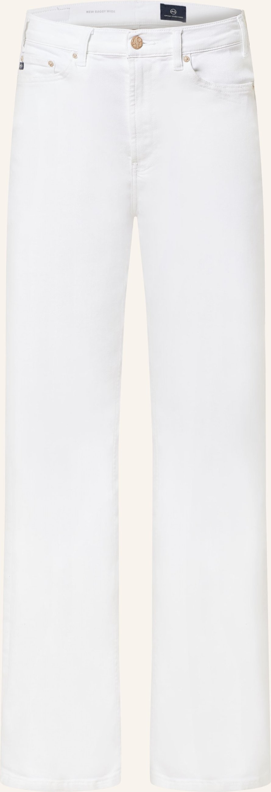 Ag Jeans Wide Leg Jeans New Baggy weiss