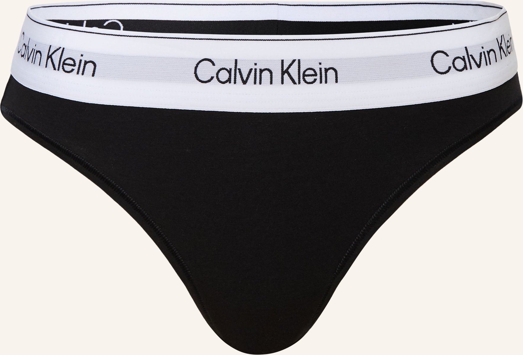 Calvin Klein Slip Icon Cotton Modal schwarz