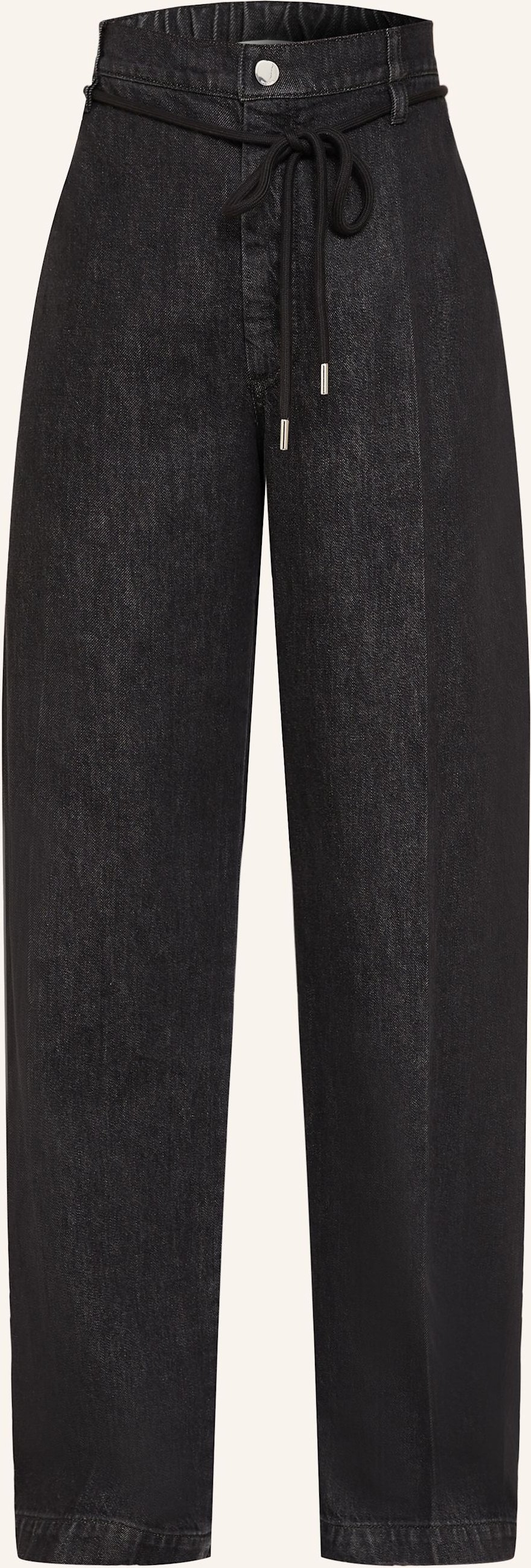 Sportmax Wide Leg Jeans Capsula schwarz