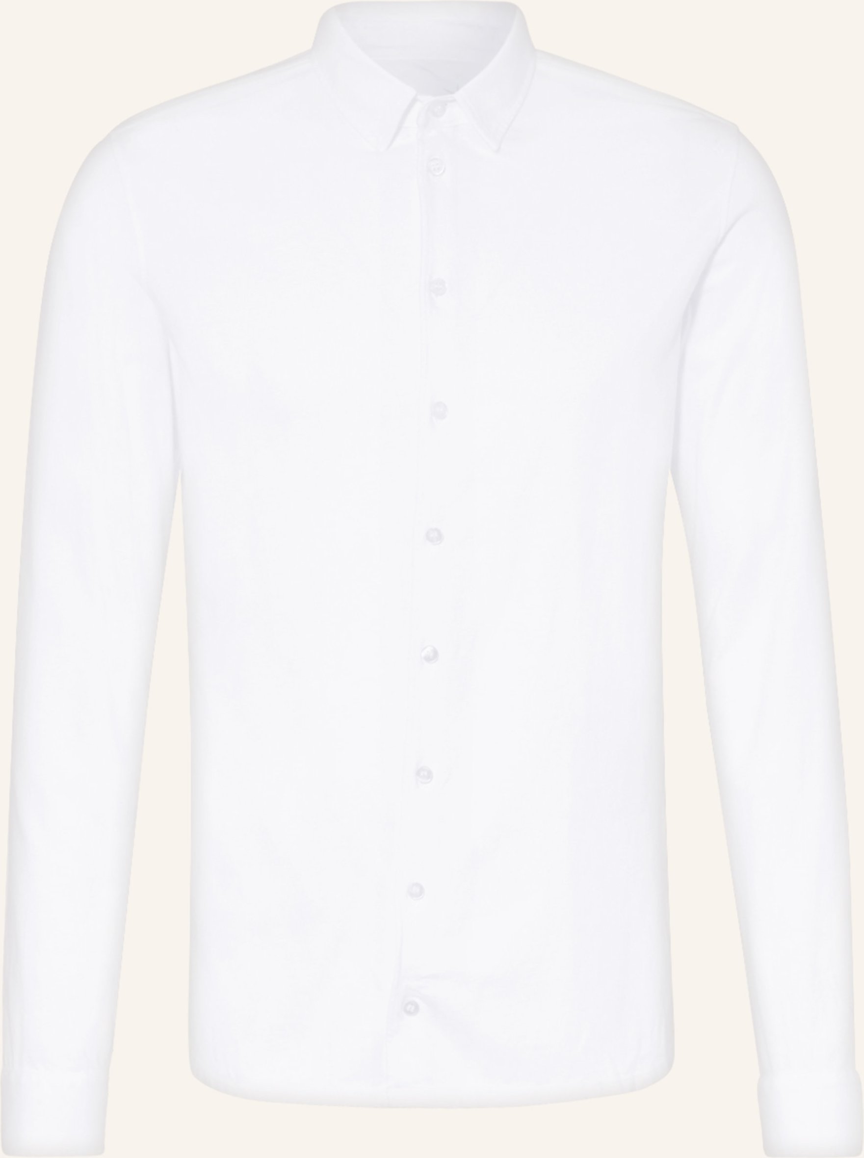 Juvia Jerseyhemd Koa Slim Fit weiss