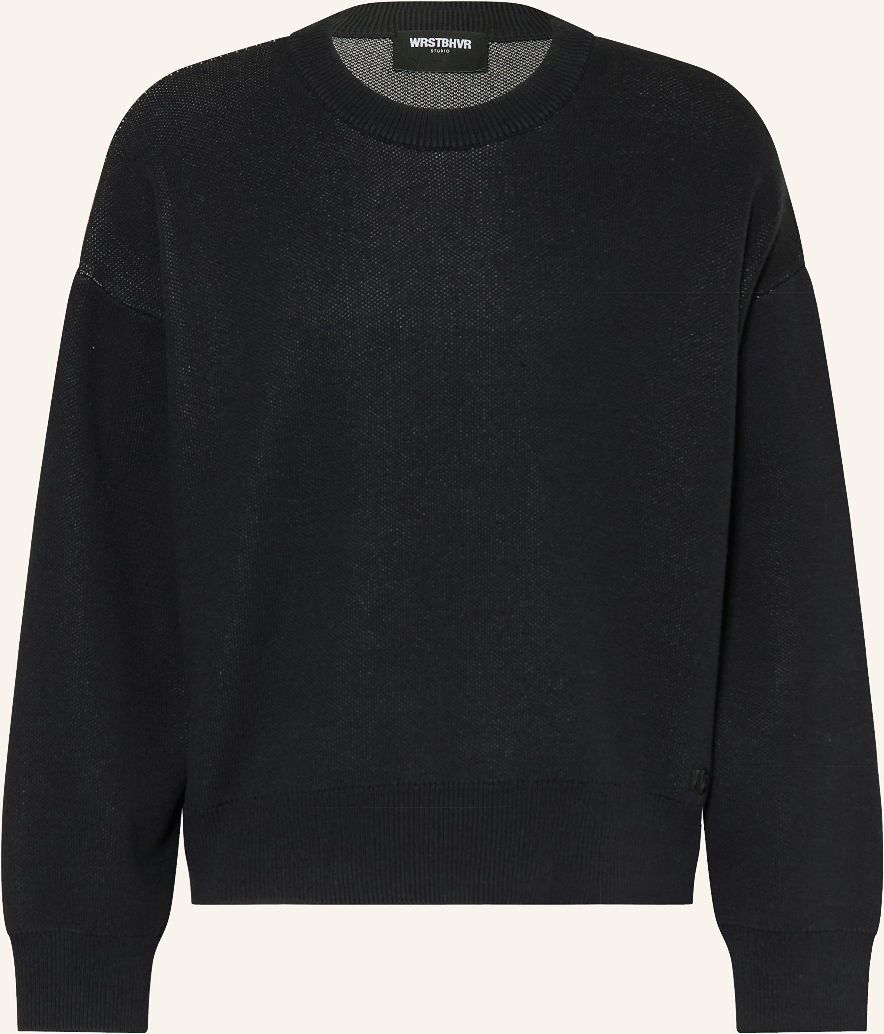 Wrstbhvr Pullover Garm schwarz