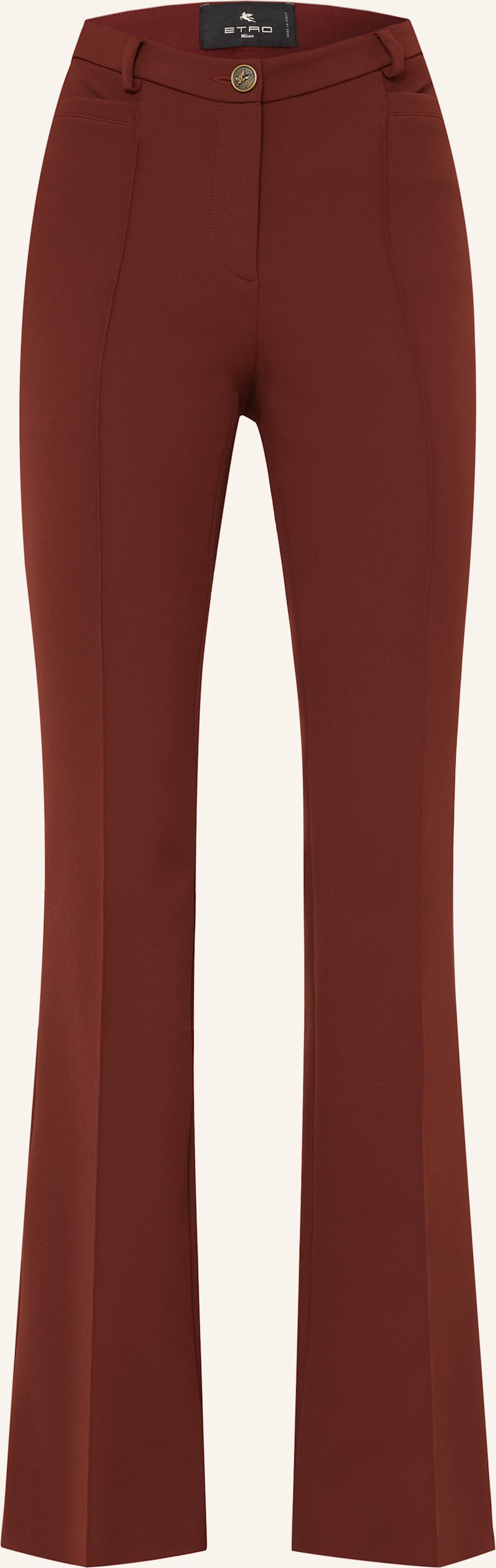 Thumbnail - Etro Bootcut-Hose rot