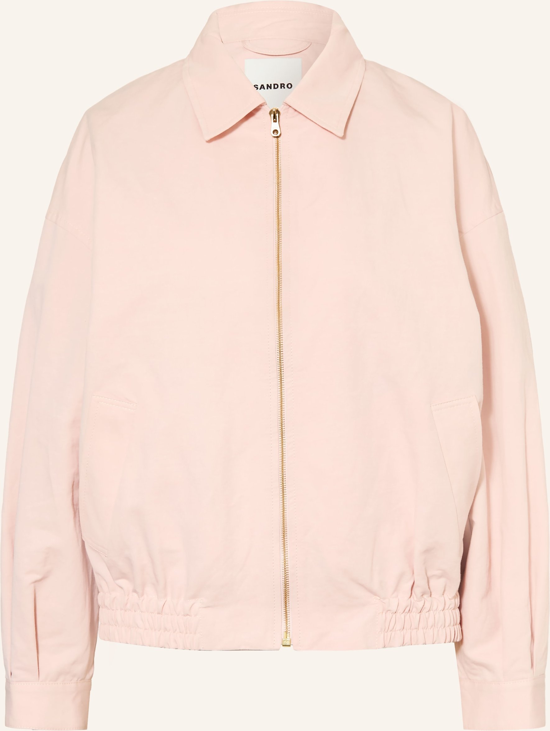 Sandro Blouson Mit Leinen rosa