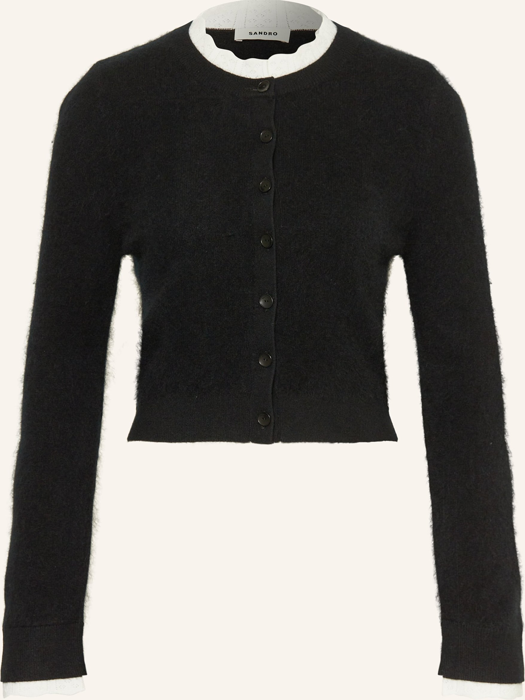 Sandro Strickjacke schwarz